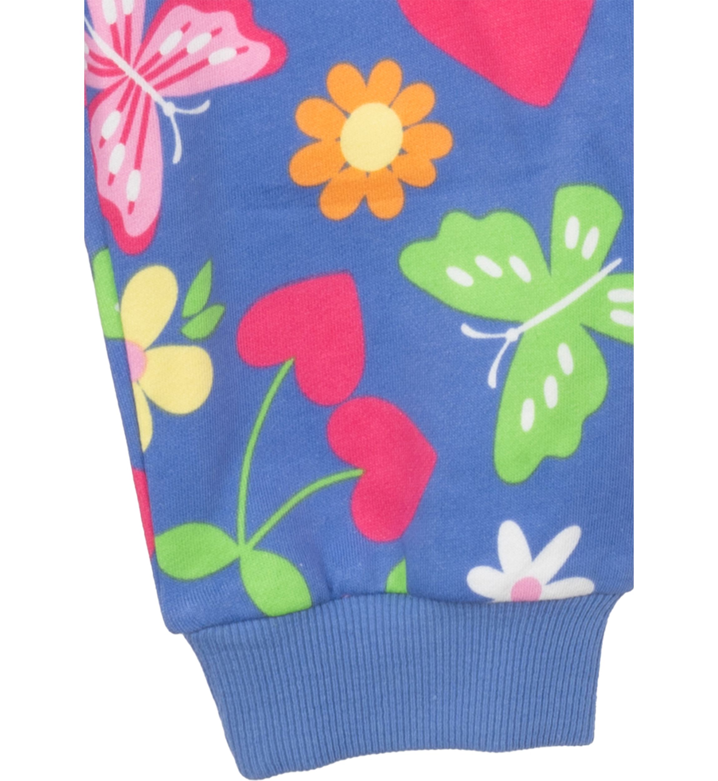 Baby Girls Printed French Terry Set