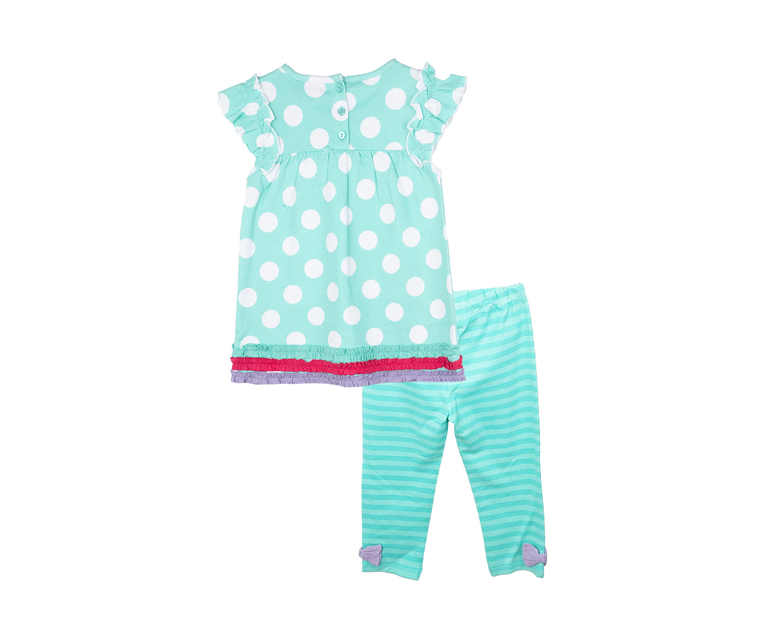 Baby Girls Dot Printed Set