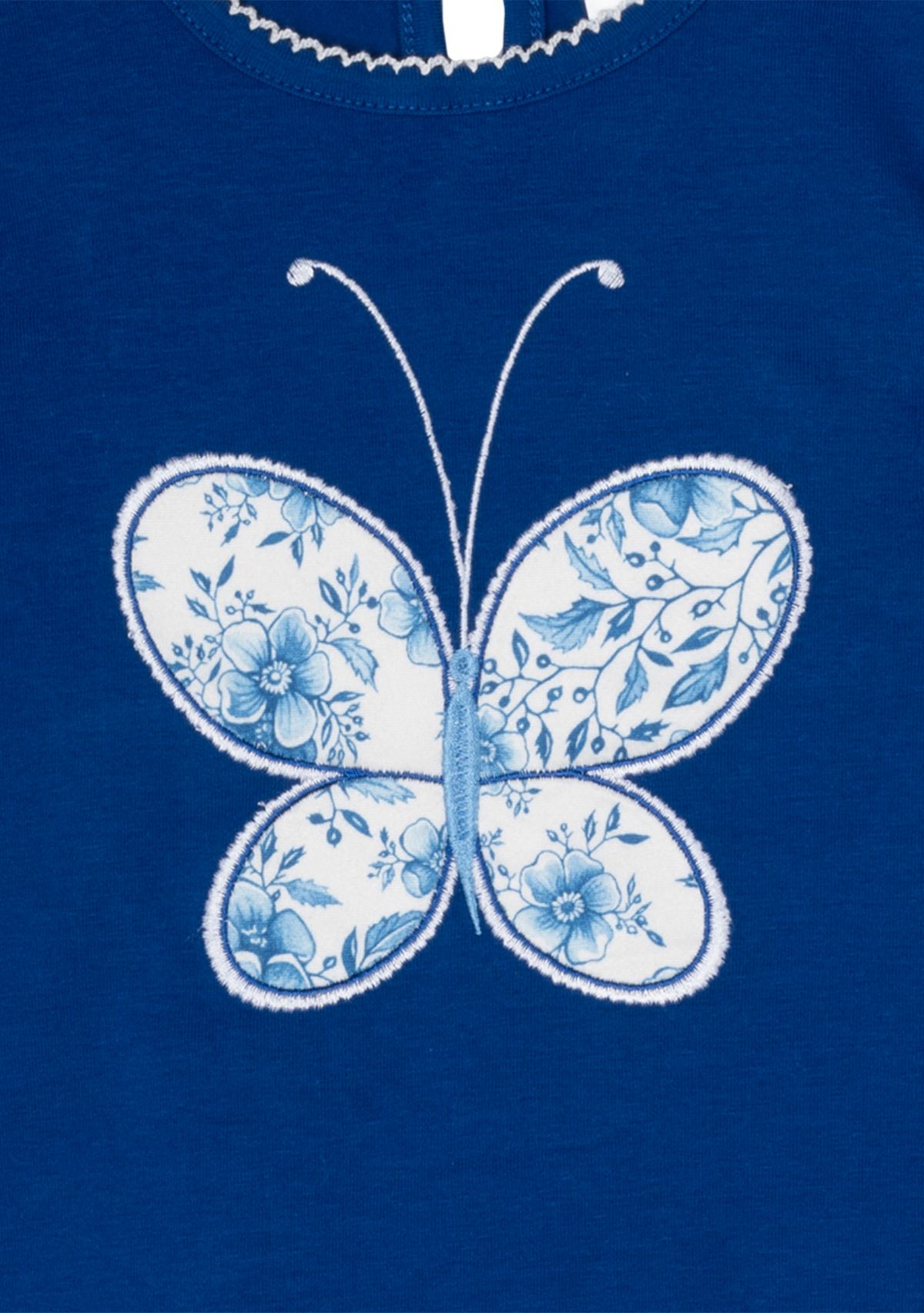 Baby Girls Butterfly Appliqué Top and Printed Leggings Set