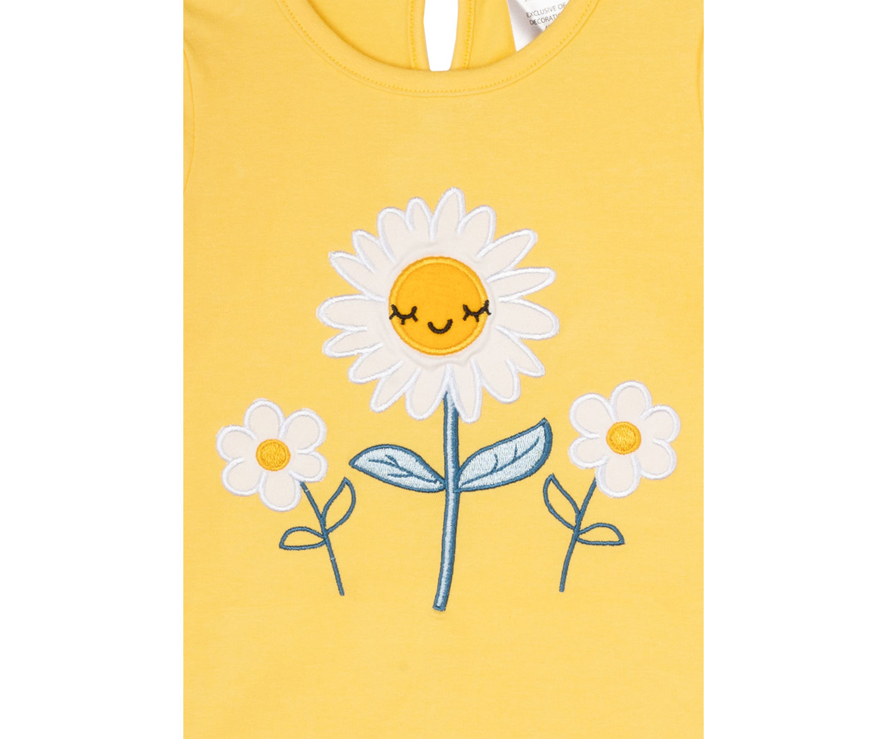 Baby Girls Daisy Graphic Top and Printed Leggings Set