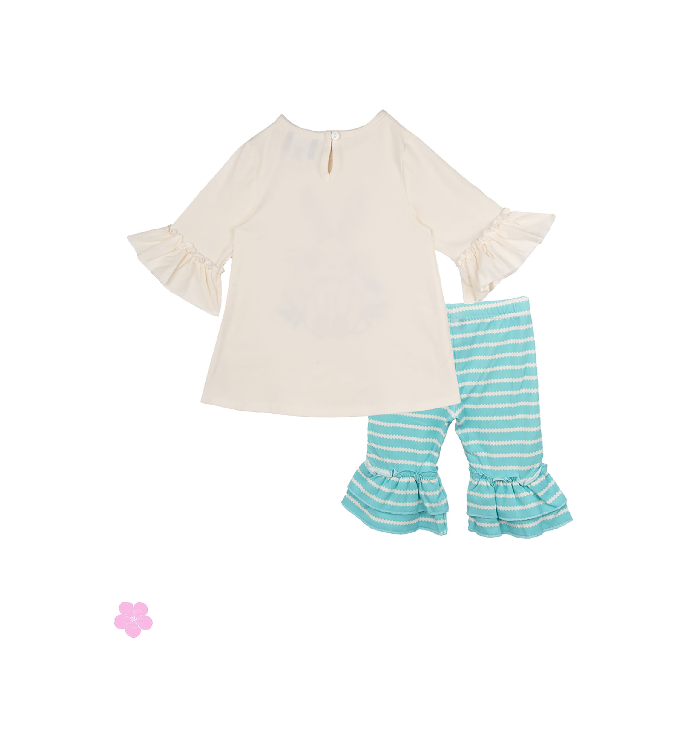 Baby Girls Knit Bunny Set