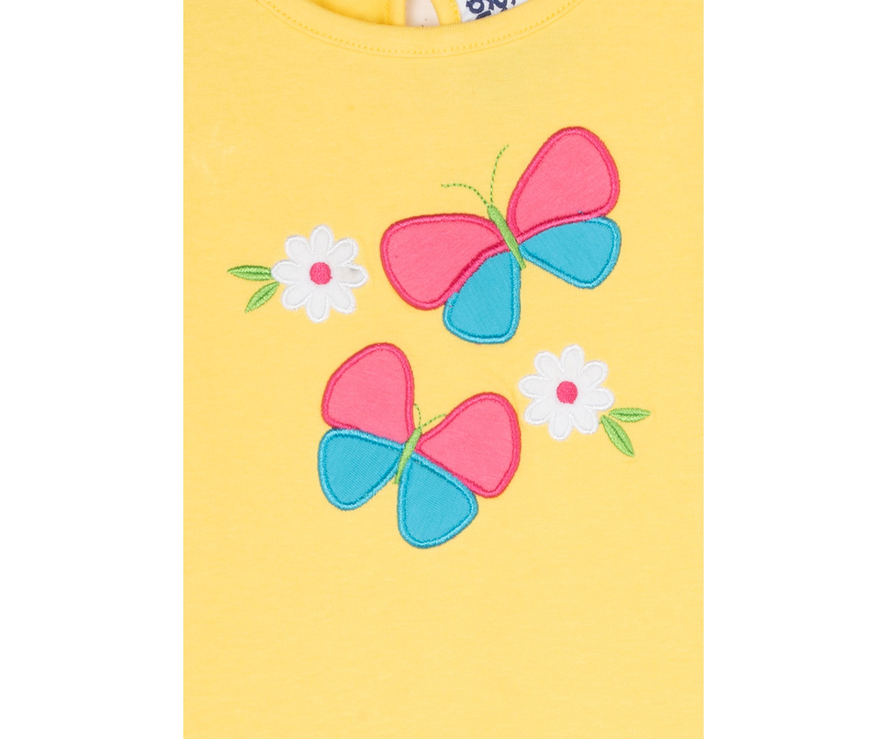 Baby Girls Butterfly Dress and Bloomer