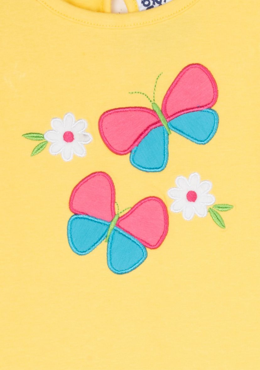 Baby Girls Butterfly Dress and Bloomer