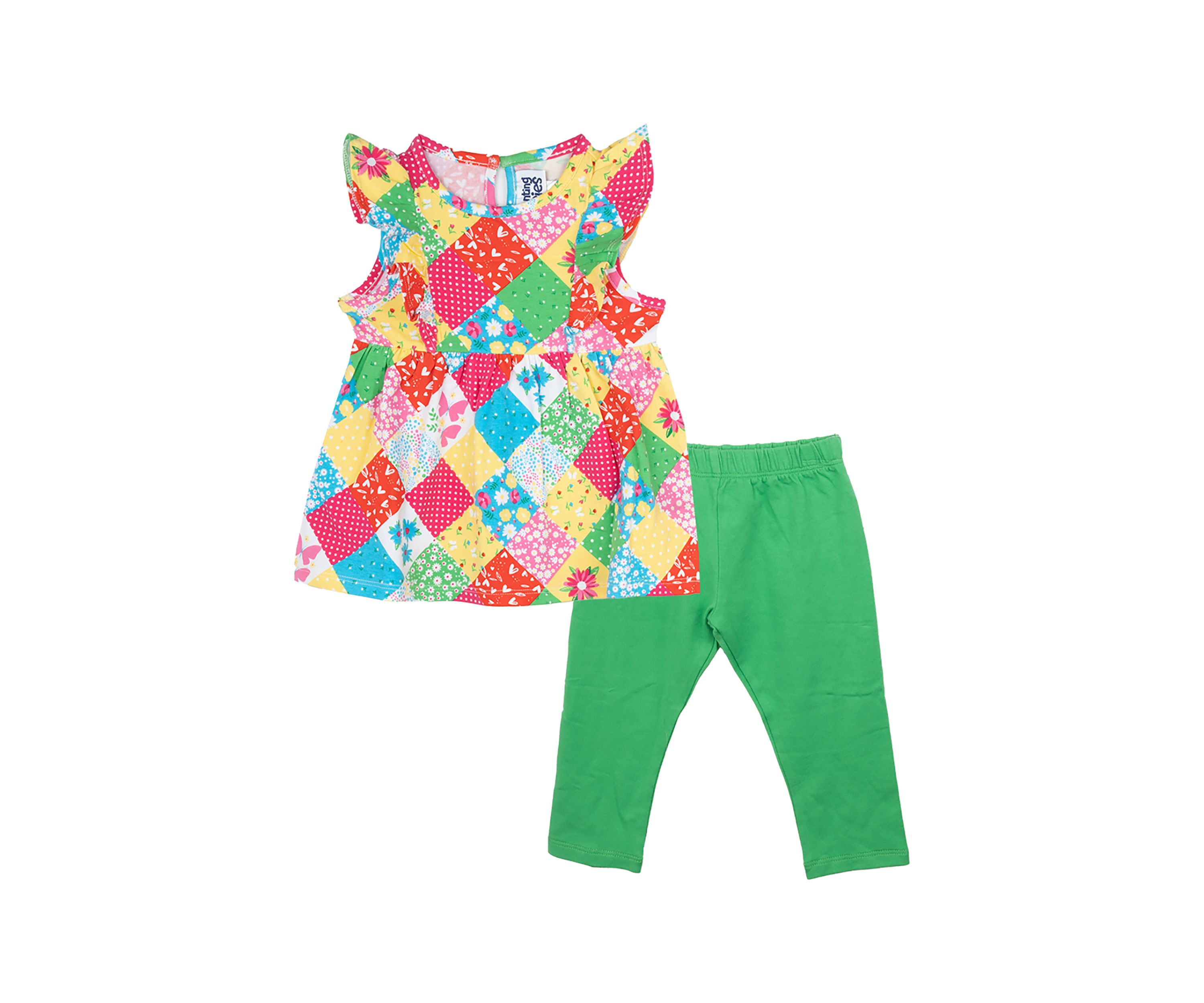 Baby Girls Patchwork Set 
