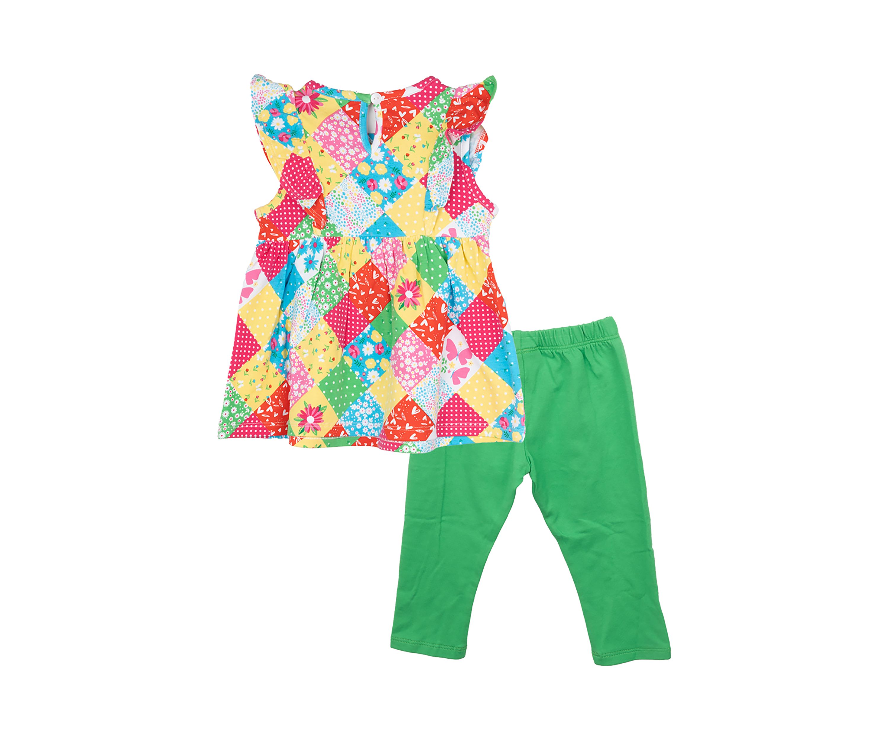 Baby Girls Patchwork Set 
