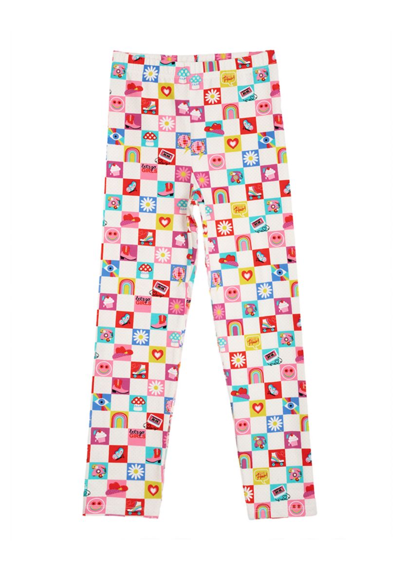 Toddler Girls Printed Leggings