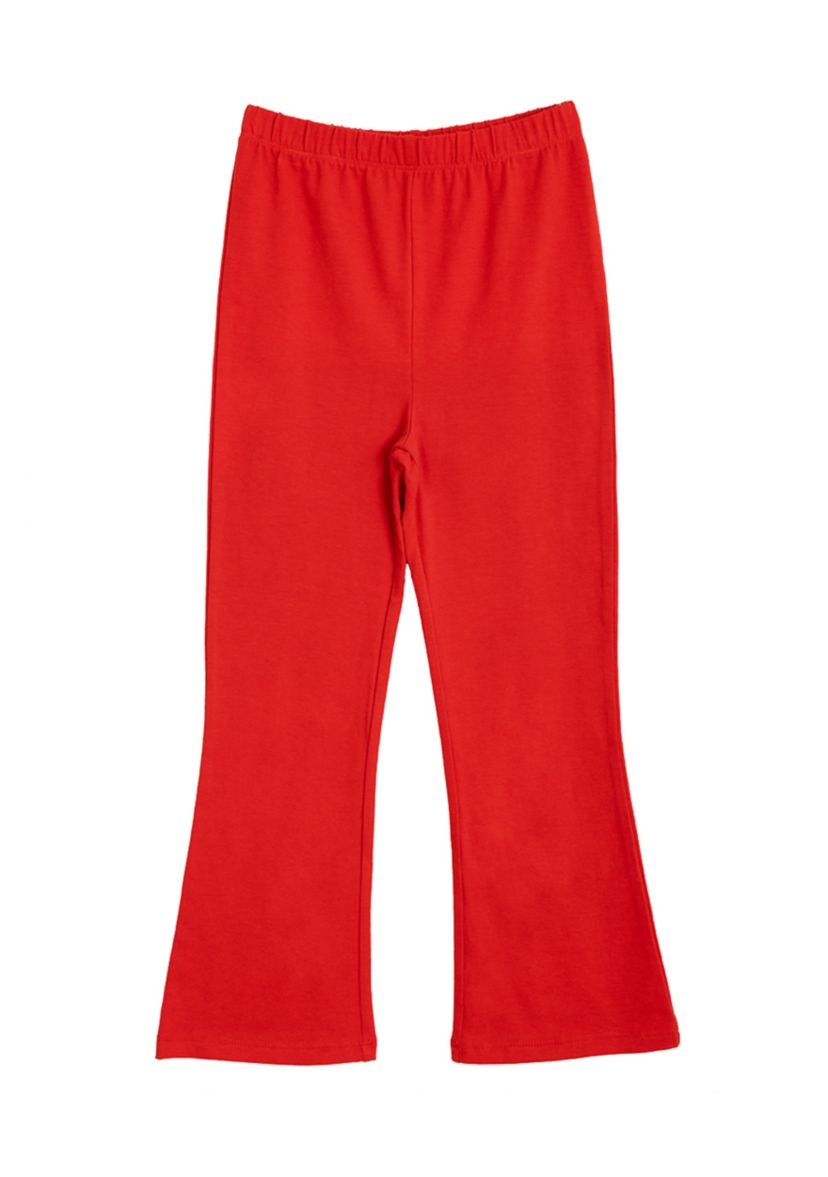 Toddler Girls Solid Flare Leggings