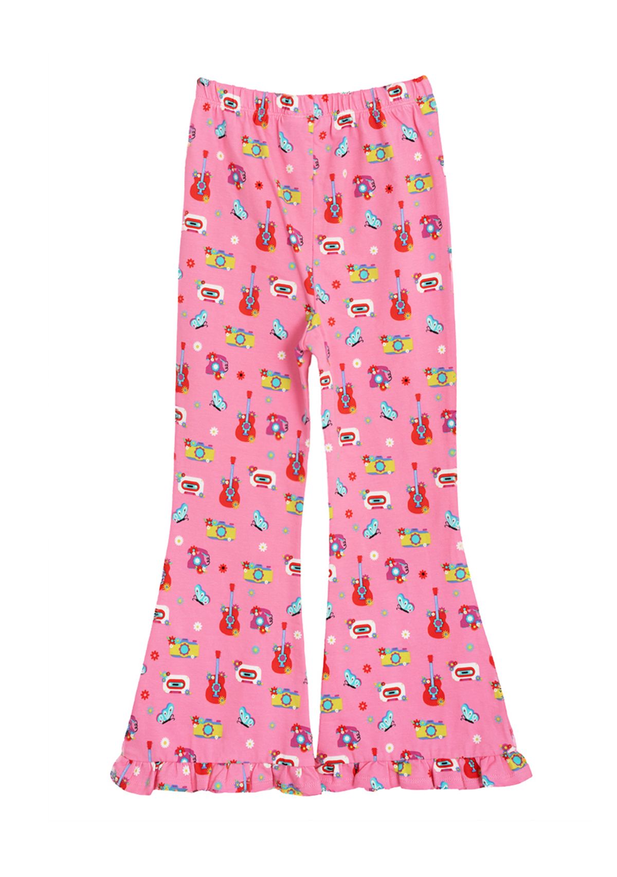 Toddler Girls Printed Flare Leggings