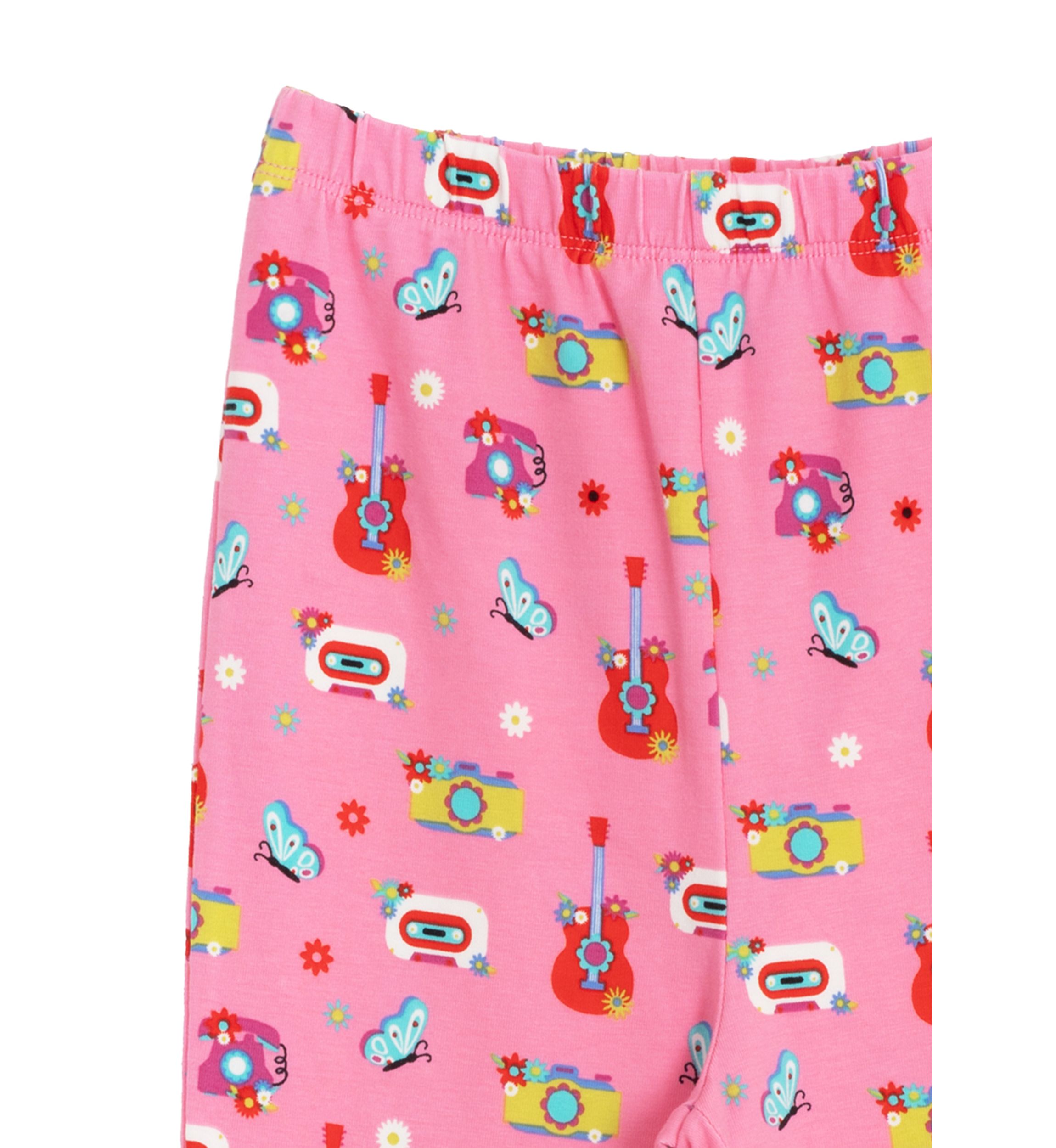 Toddler Girls Printed Flare Leggings
