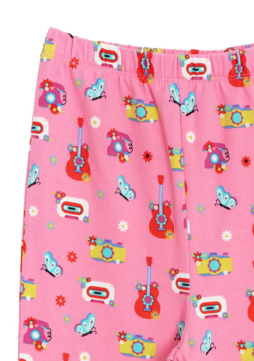 Toddler Girls Printed Flare Leggings