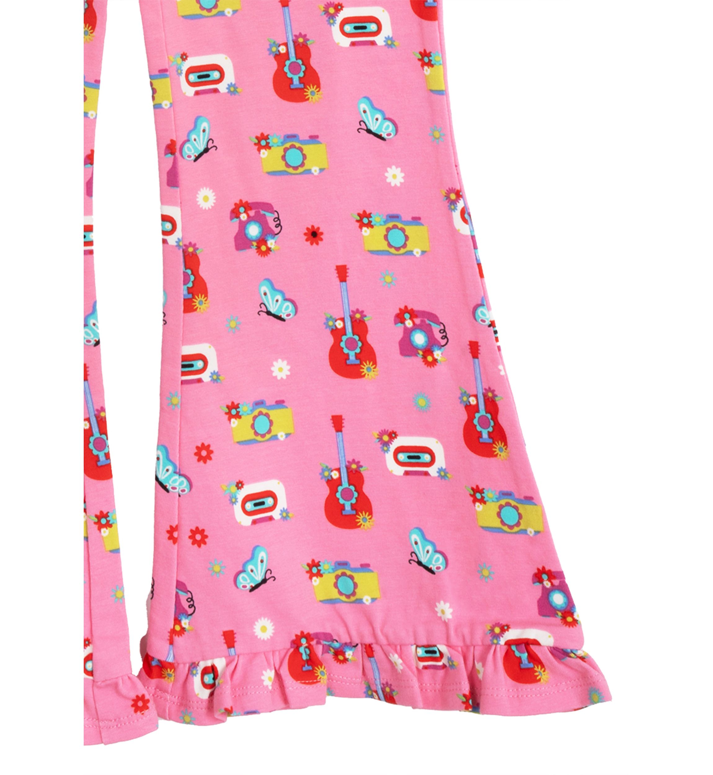 Toddler Girls Printed Flare Leggings