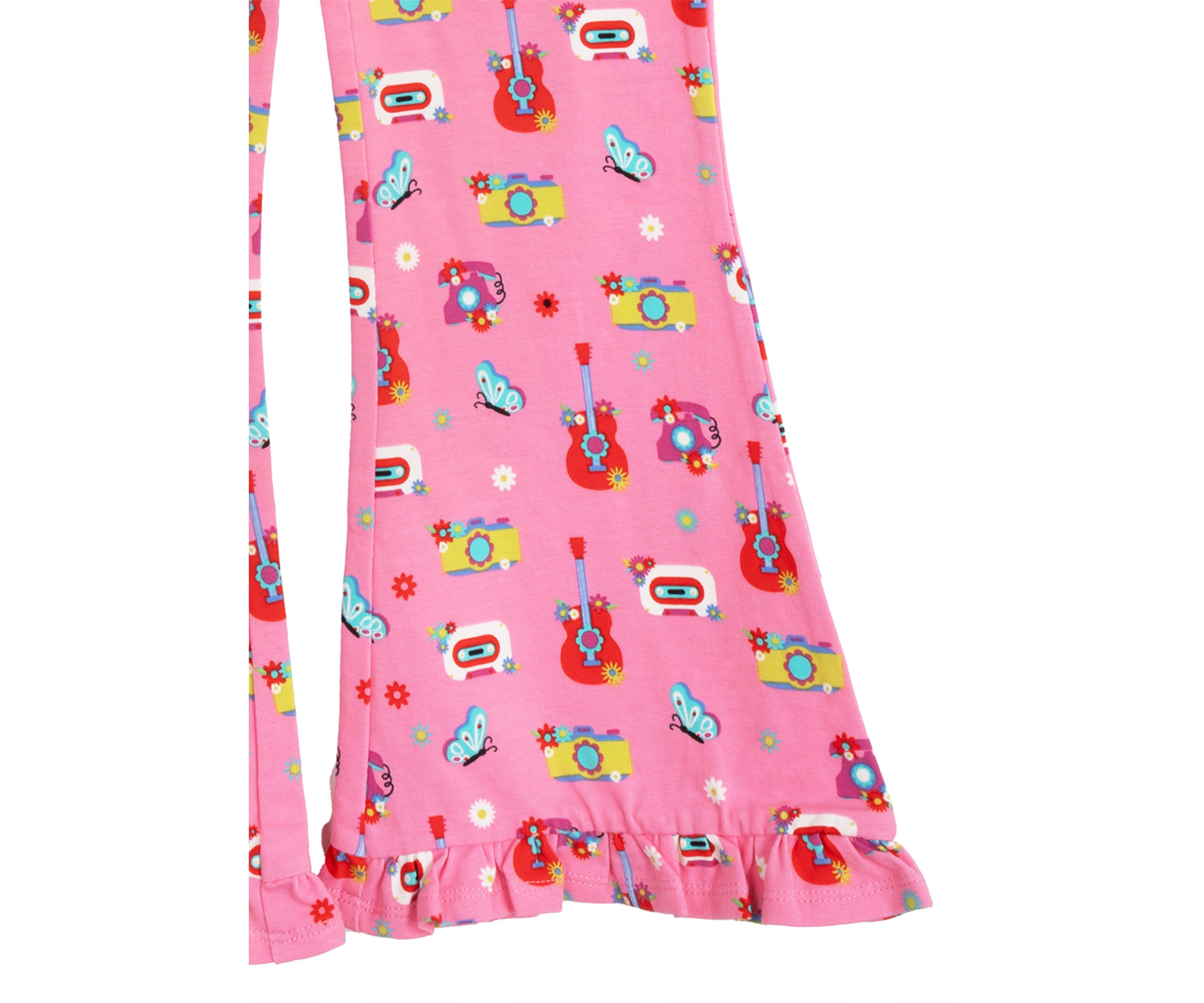 Toddler Girls Printed Flare Leggings
