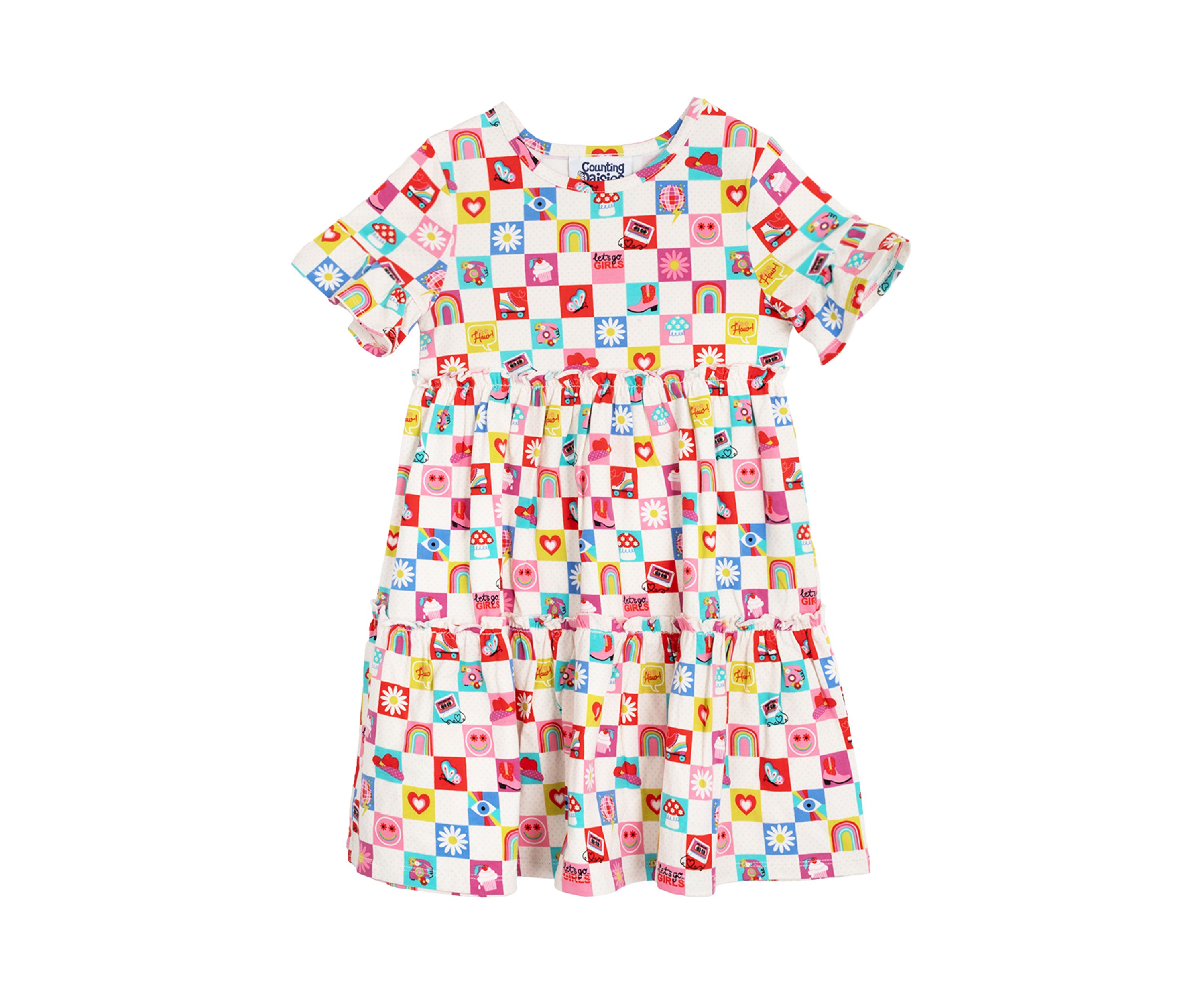 Toddler Girls Short Sleeve Dress
