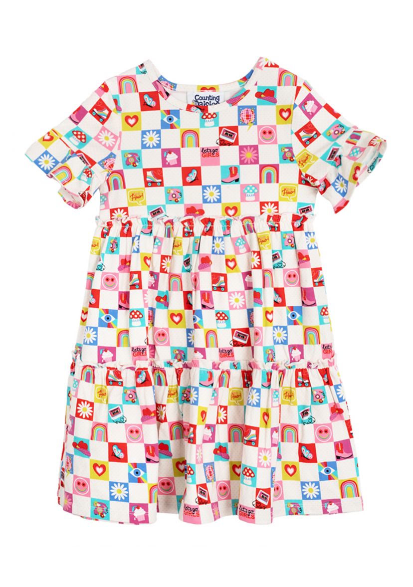 Toddler Girls Short Sleeve Dress