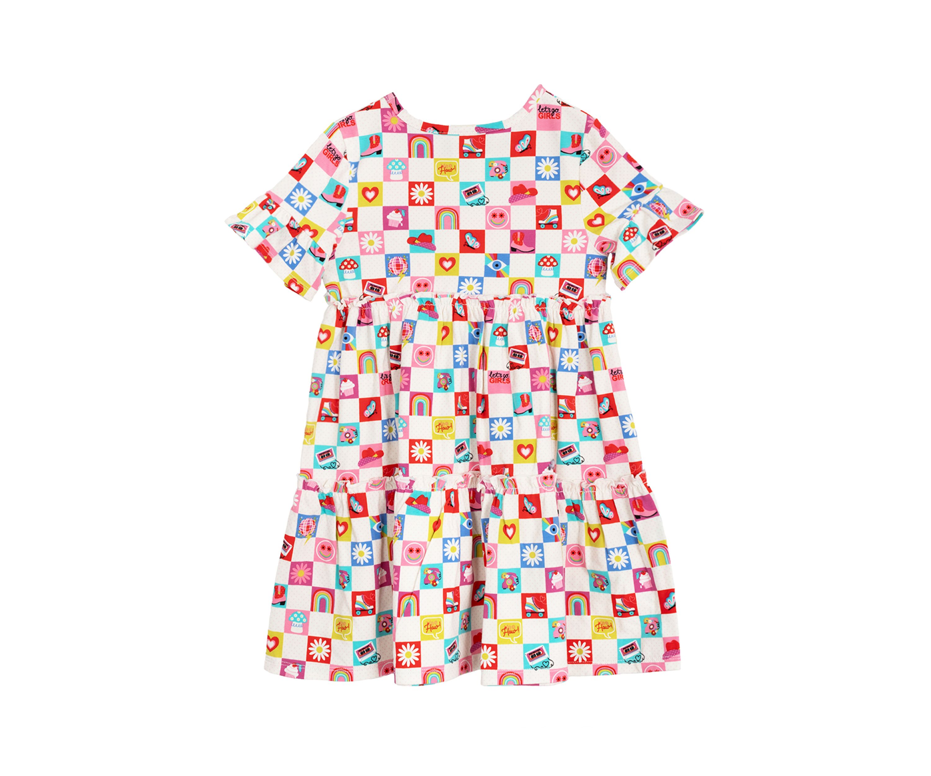 Toddler Girls Short Sleeve Dress