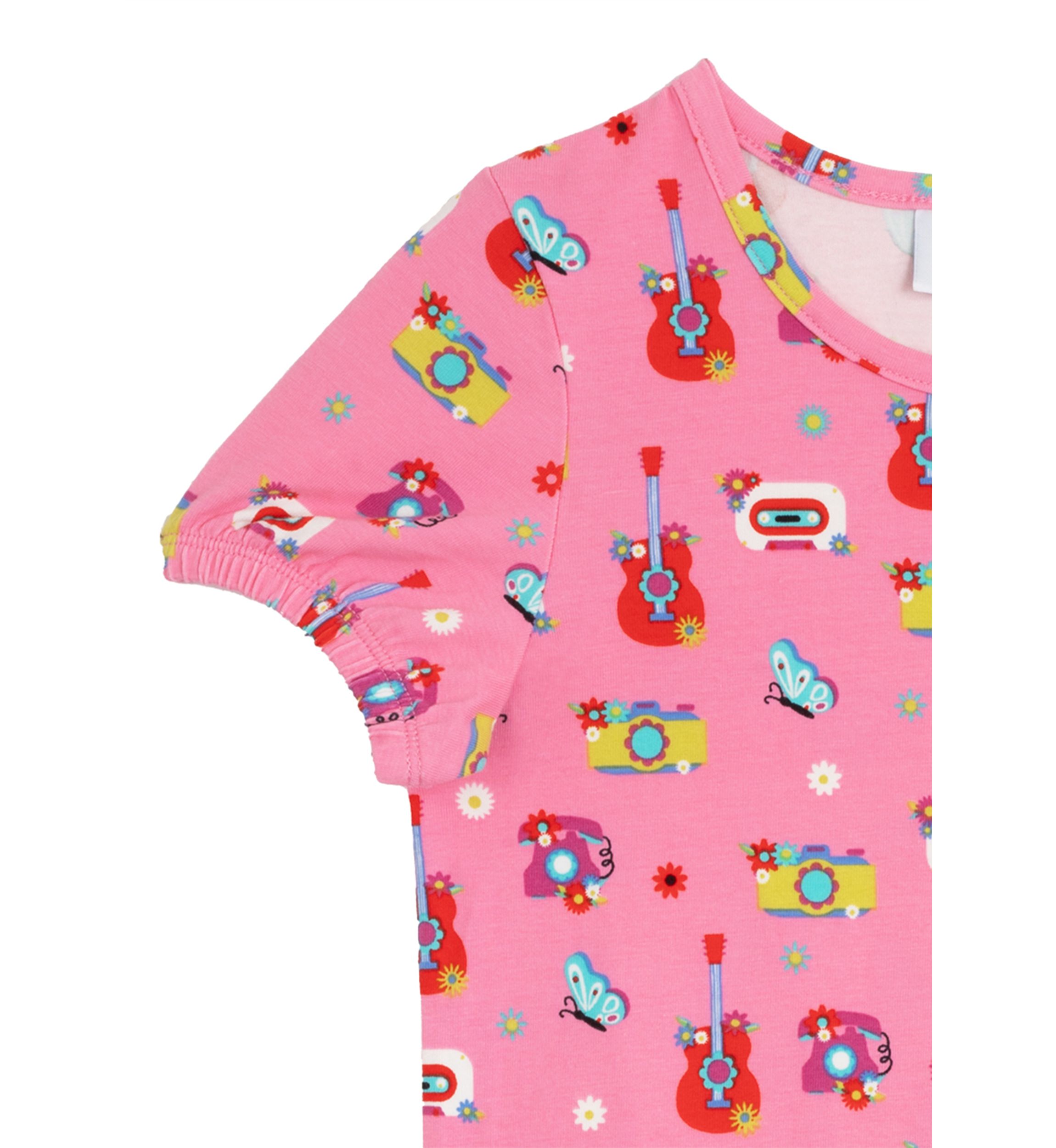 Toddler Girls Printed Tiered Dress