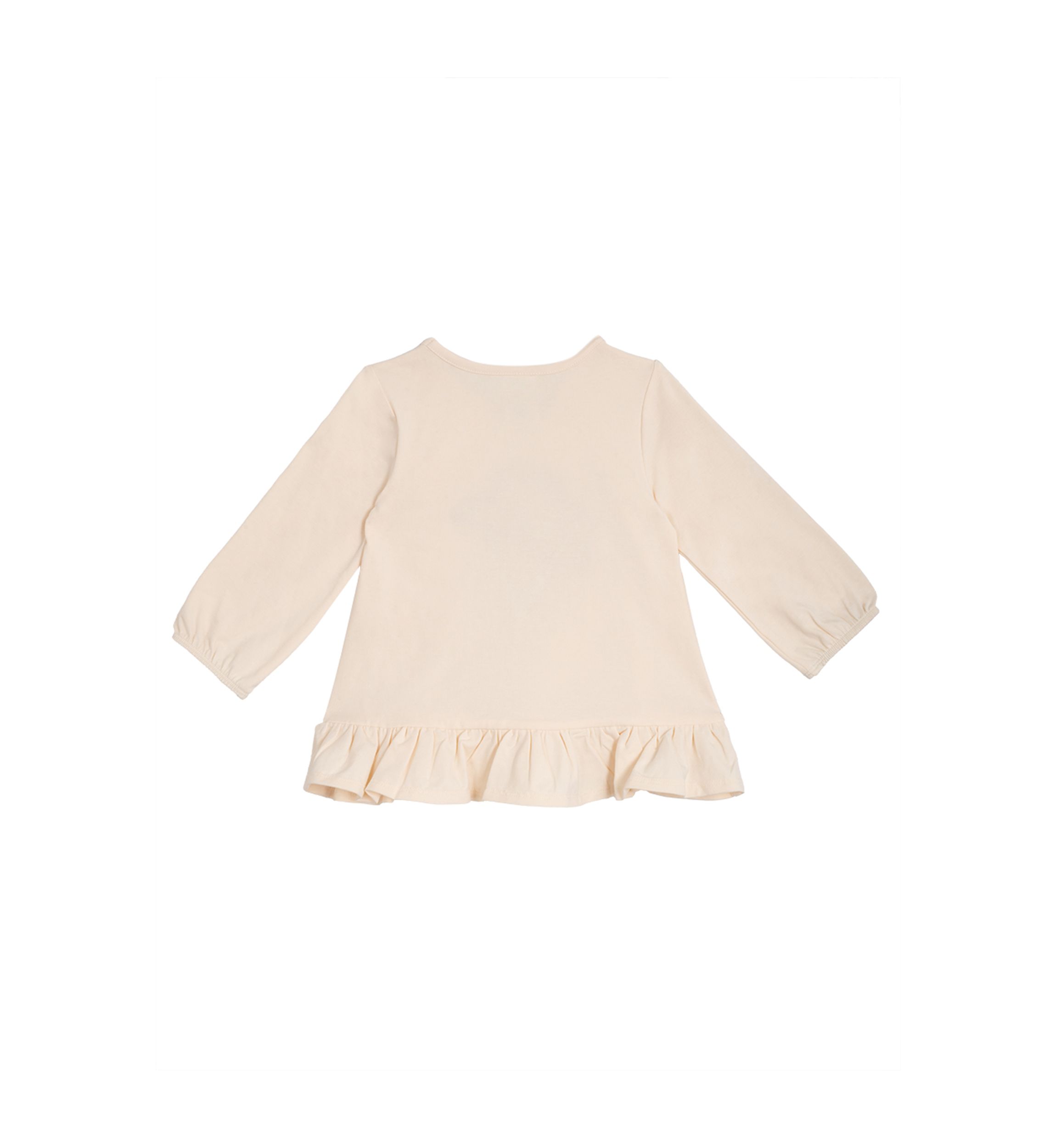 Toddler Girls Cowboy Hat Appliqué Top