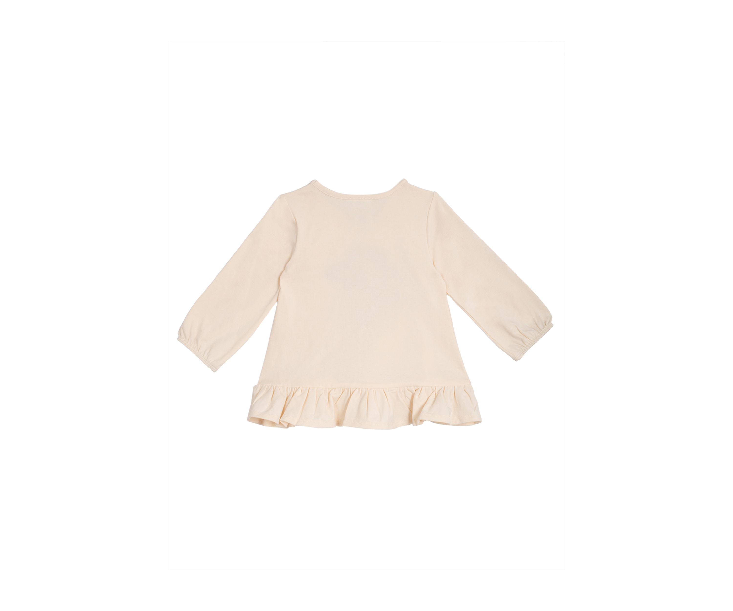 Toddler Girls Cowboy Hat Appliqué Top