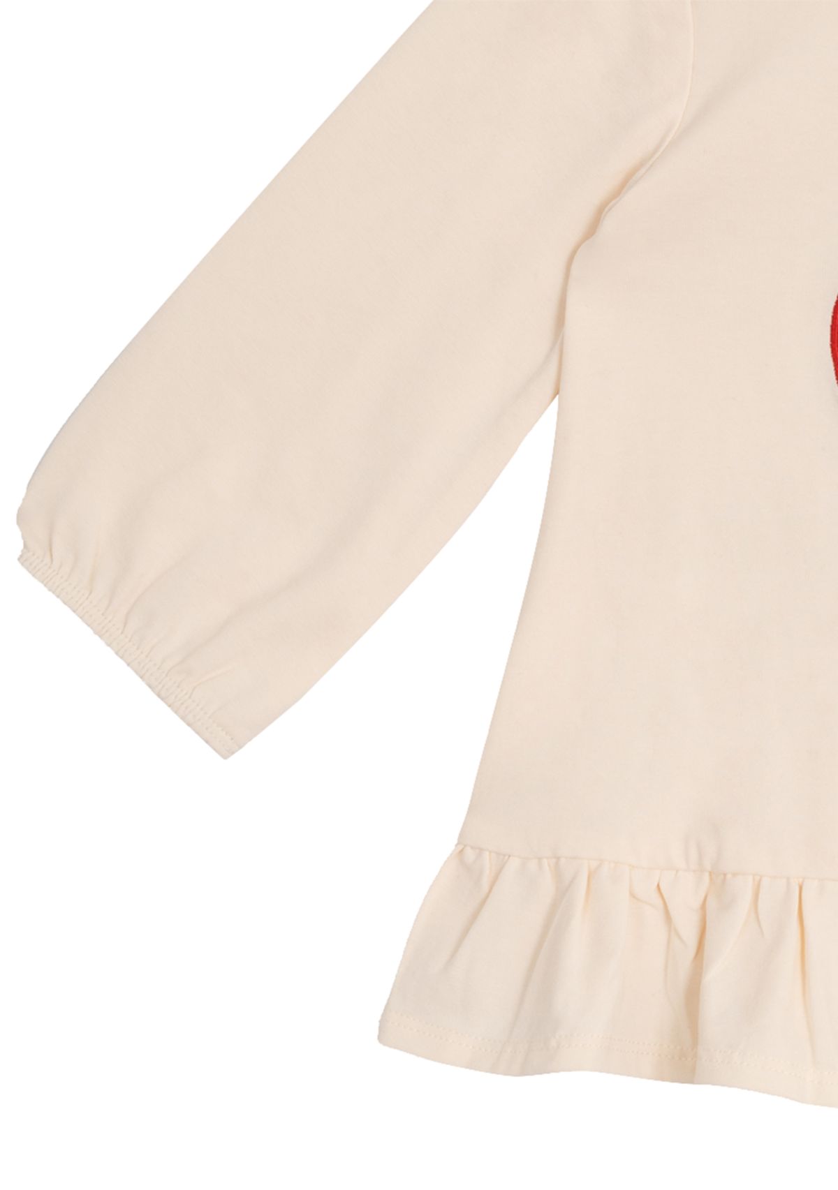 Toddler Girls Cowboy Hat Appliqué Top