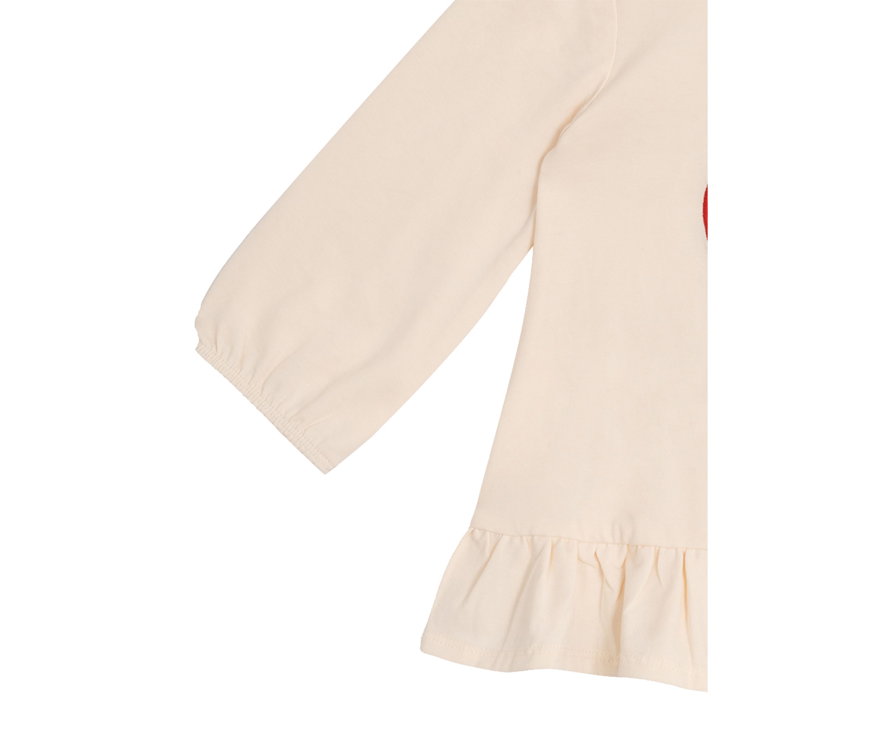 Toddler Girls Cowboy Hat Appliqué Top