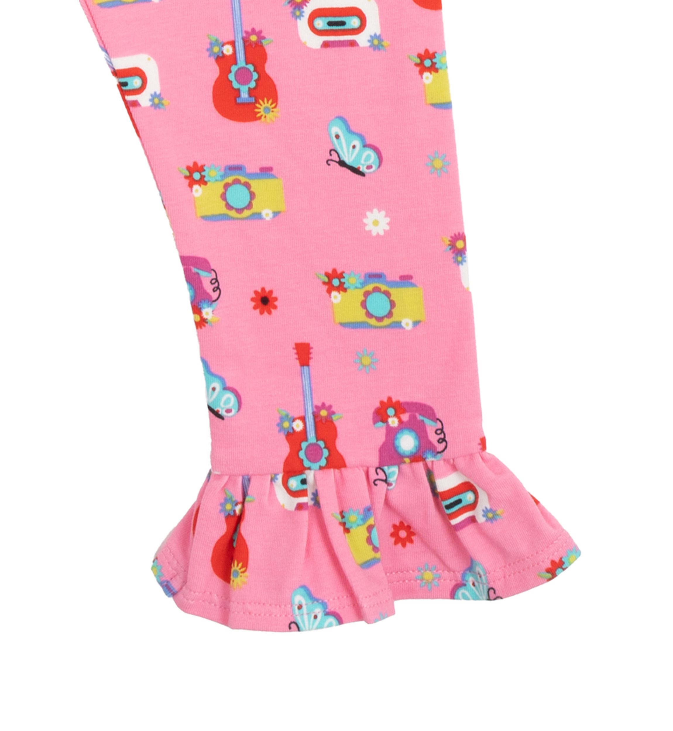 Baby Girls Heart Appliqué Top and Leggings Set