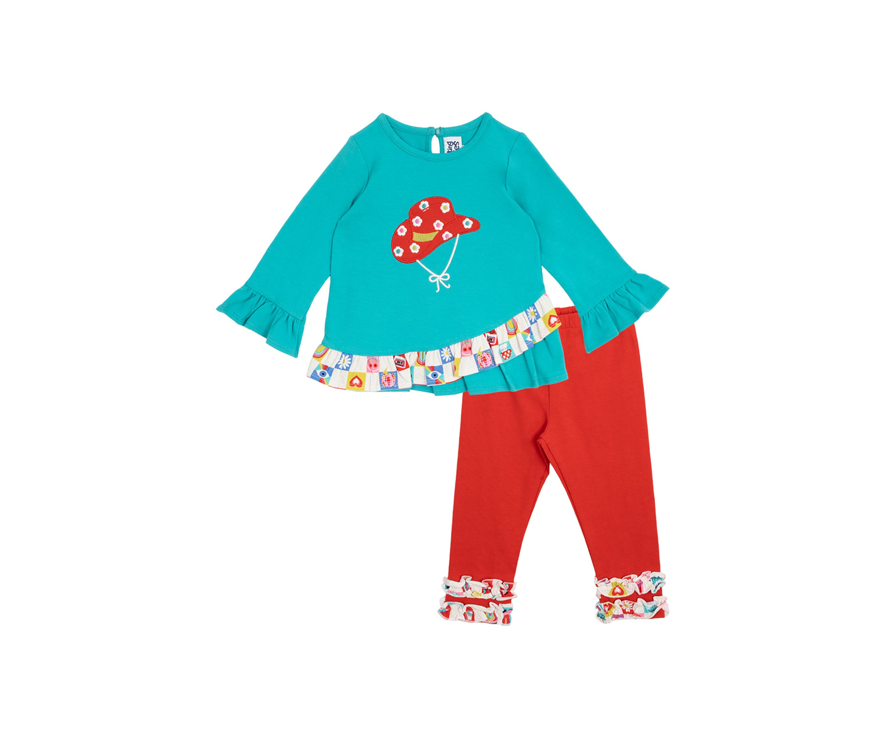 Baby Girls Cowboy Hat Set