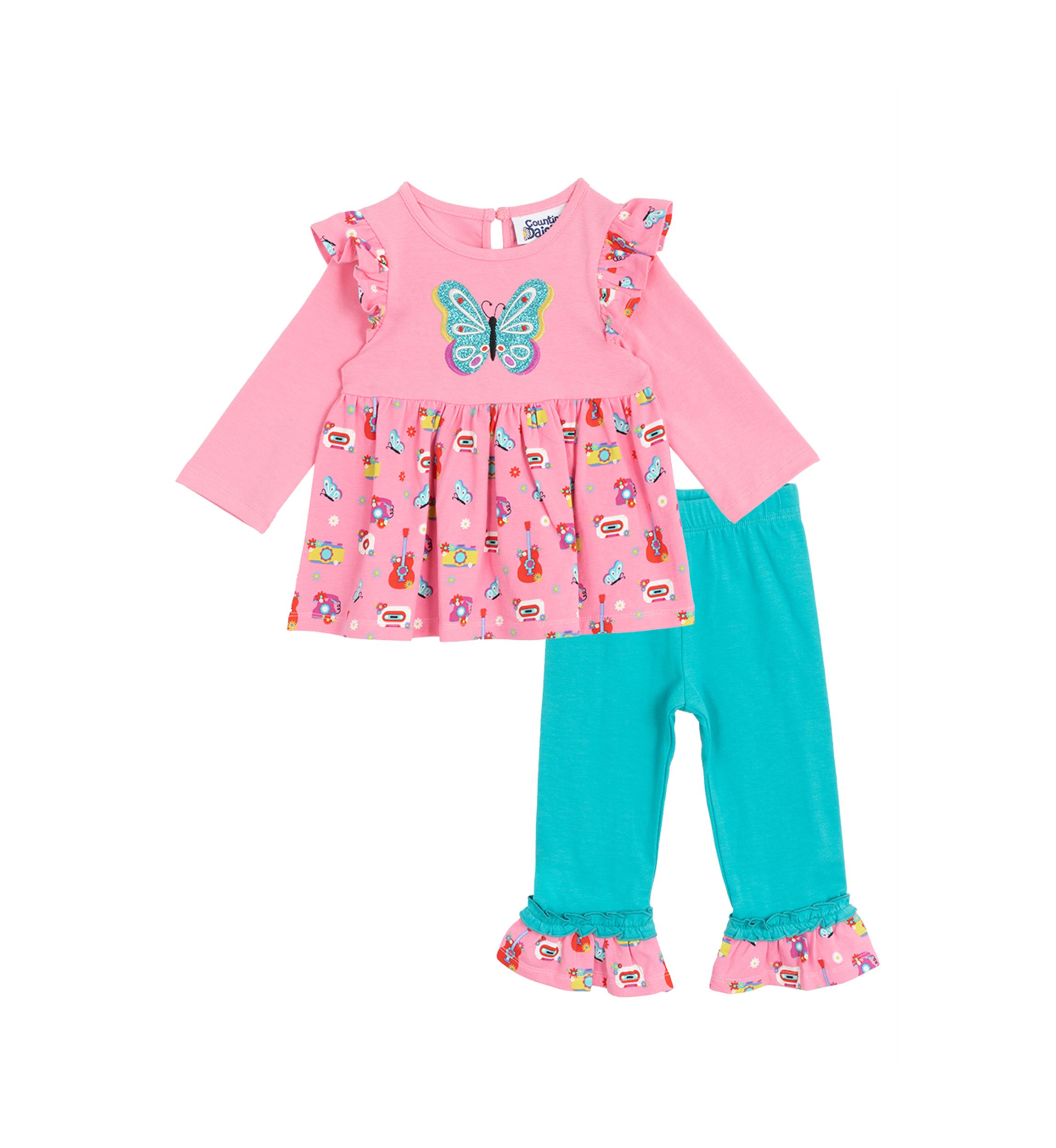 Baby Girls Butterfly Set