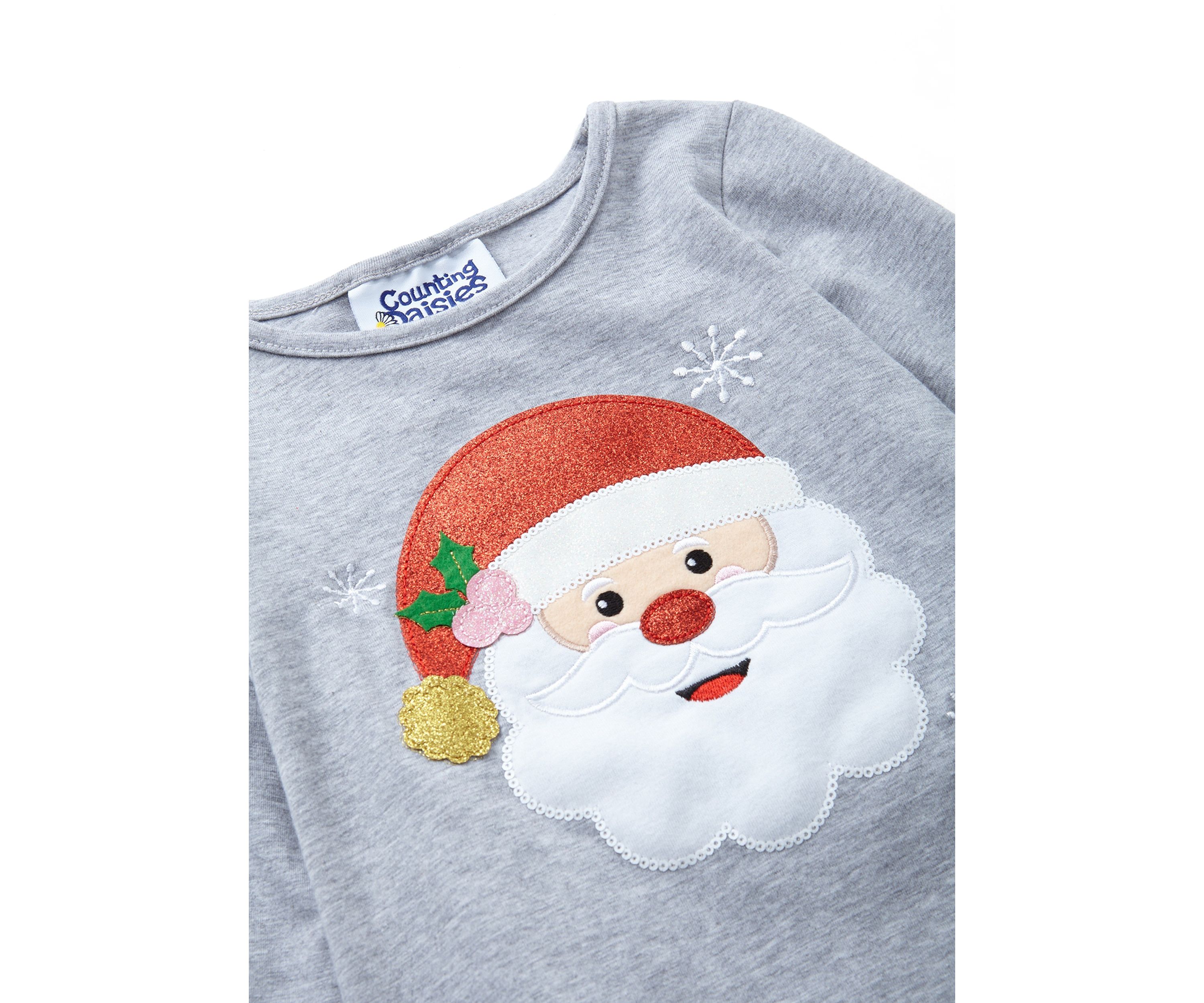 Toddler Girls Knit Appliqué Top