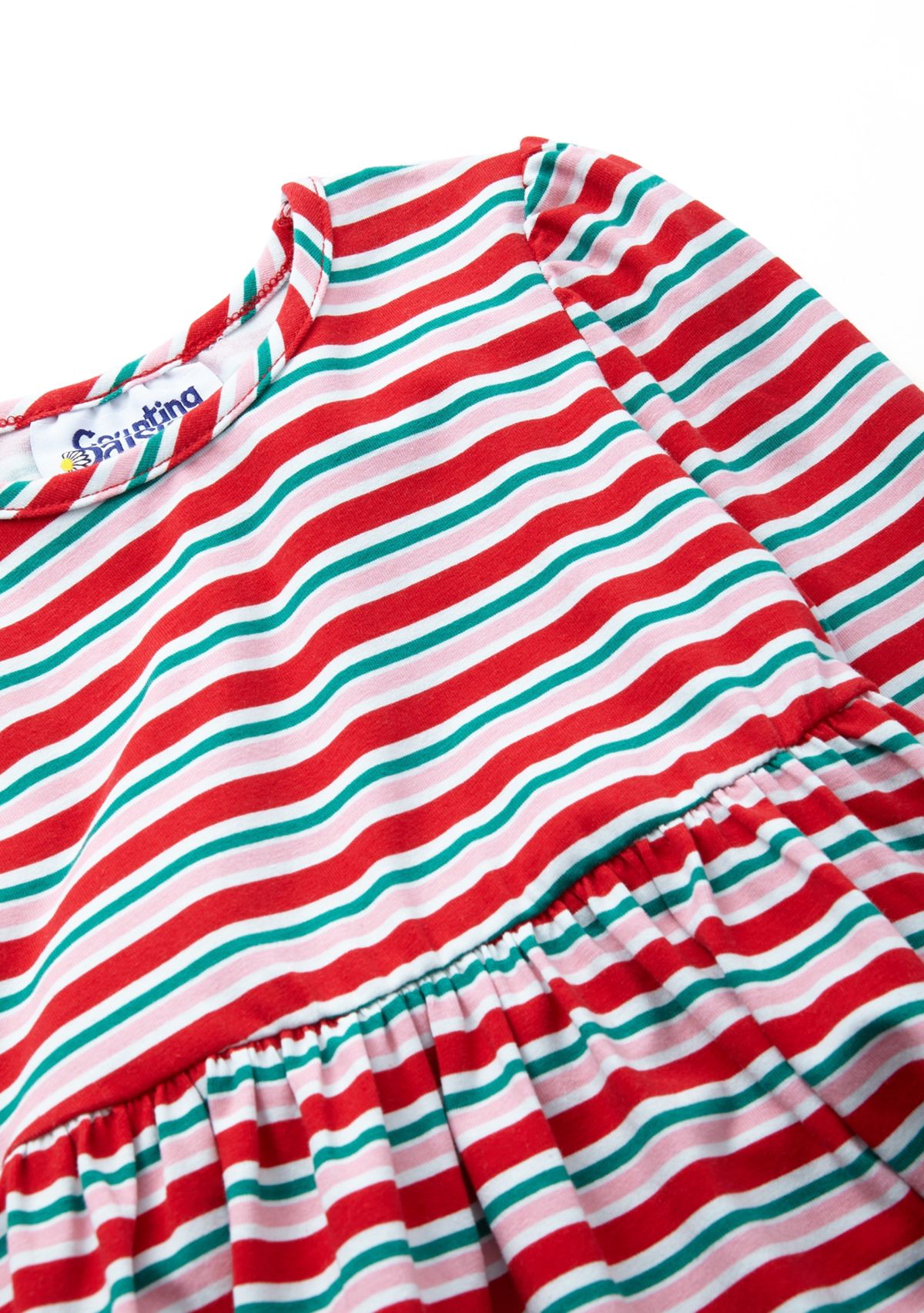 Toddler Girls Stripe Printed Dress