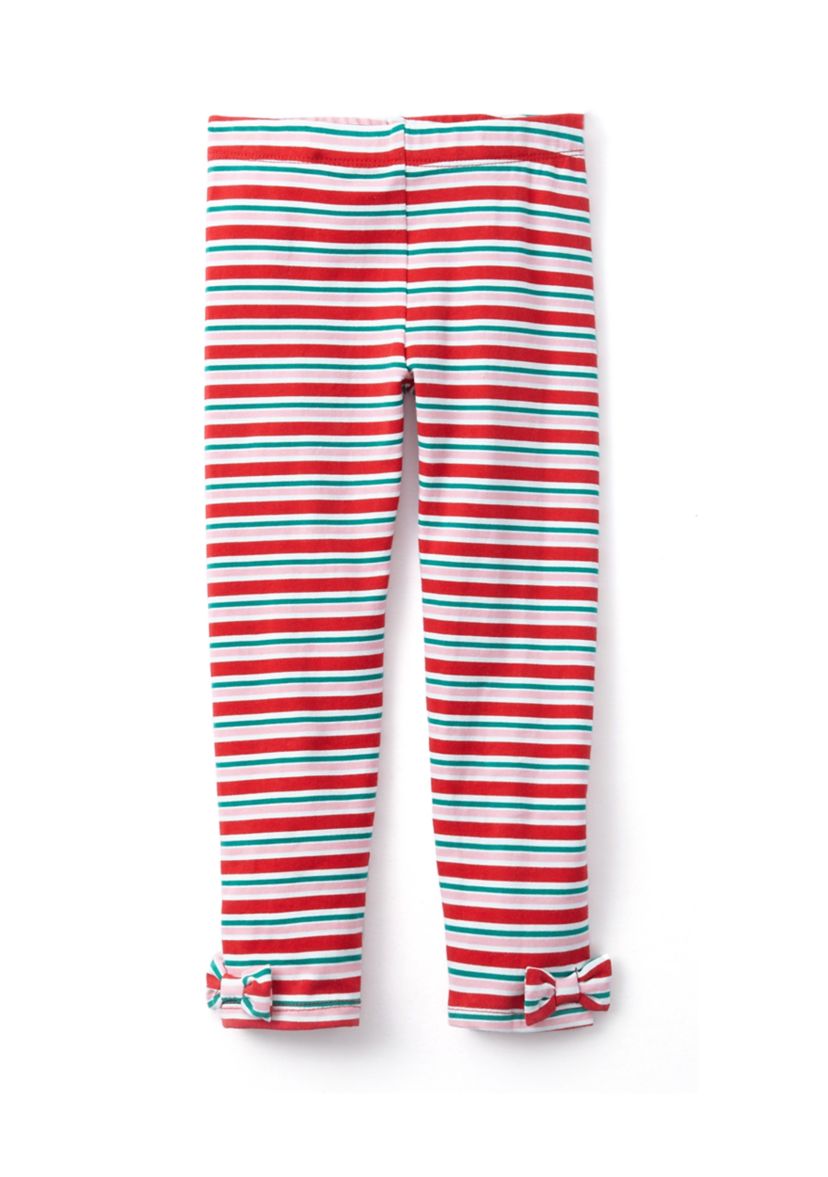 Toddler Girls Stripe Printed Leggings