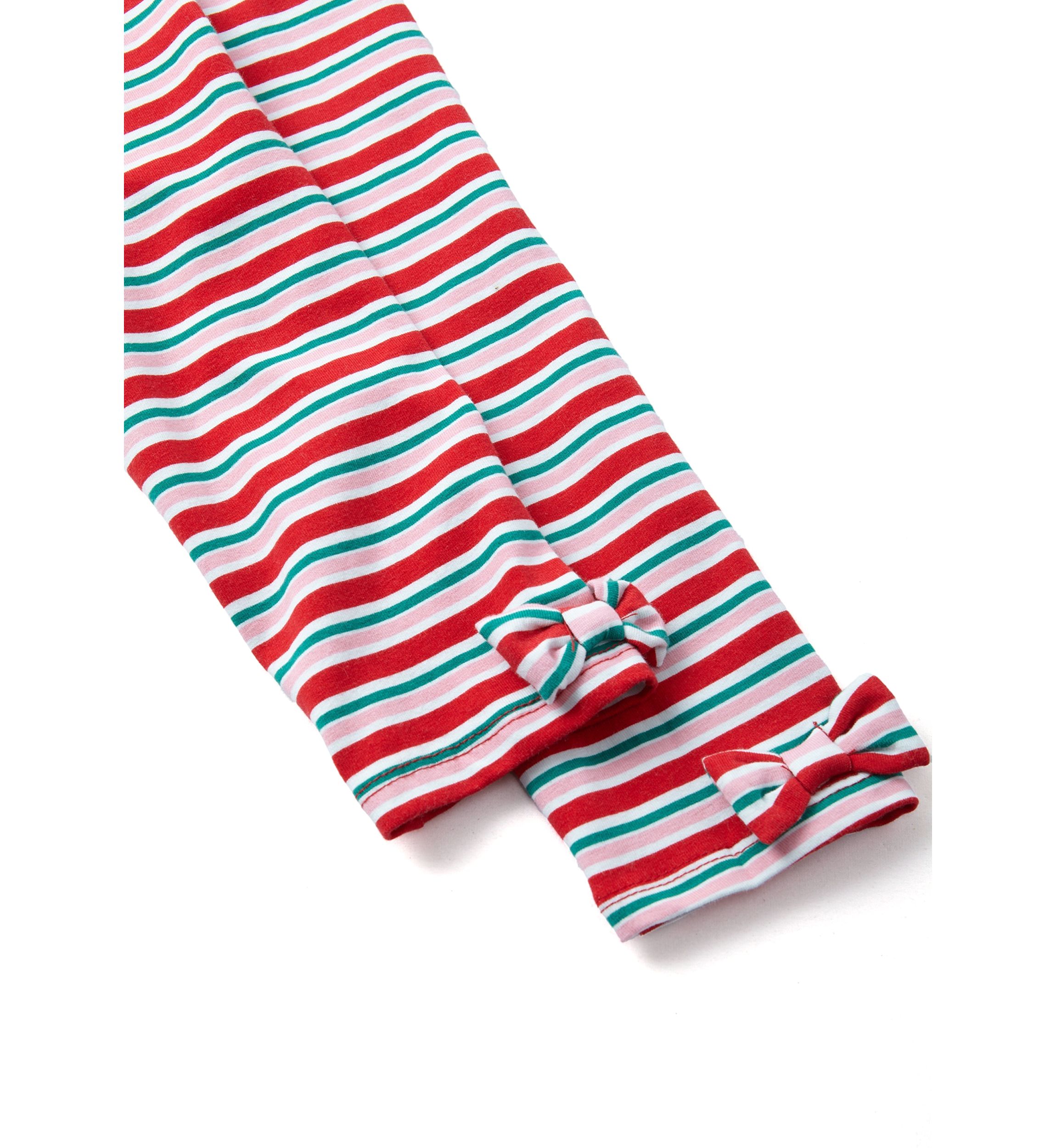 Toddler Girls Stripe Printed Leggings