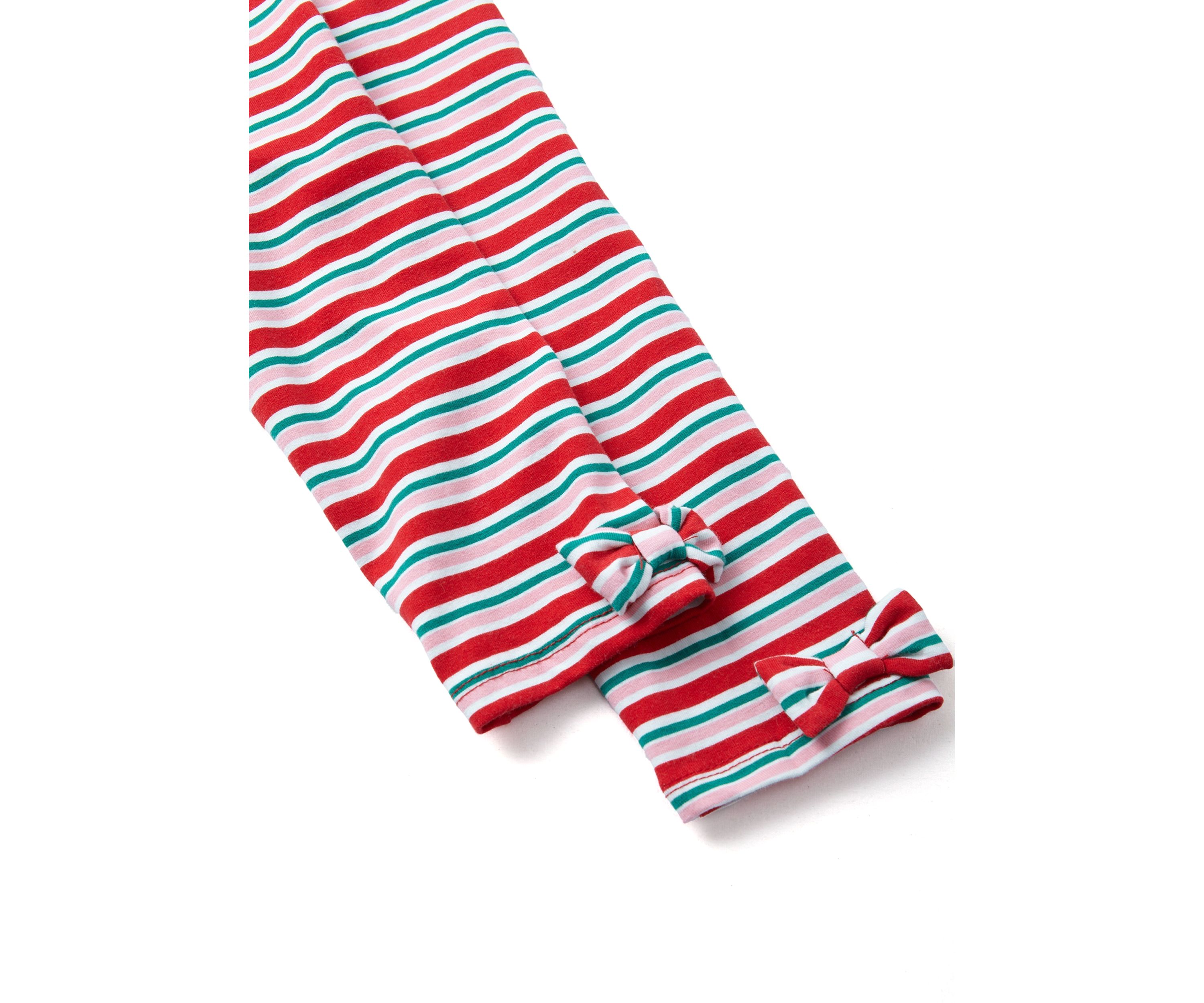 Toddler Girls Stripe Printed Leggings