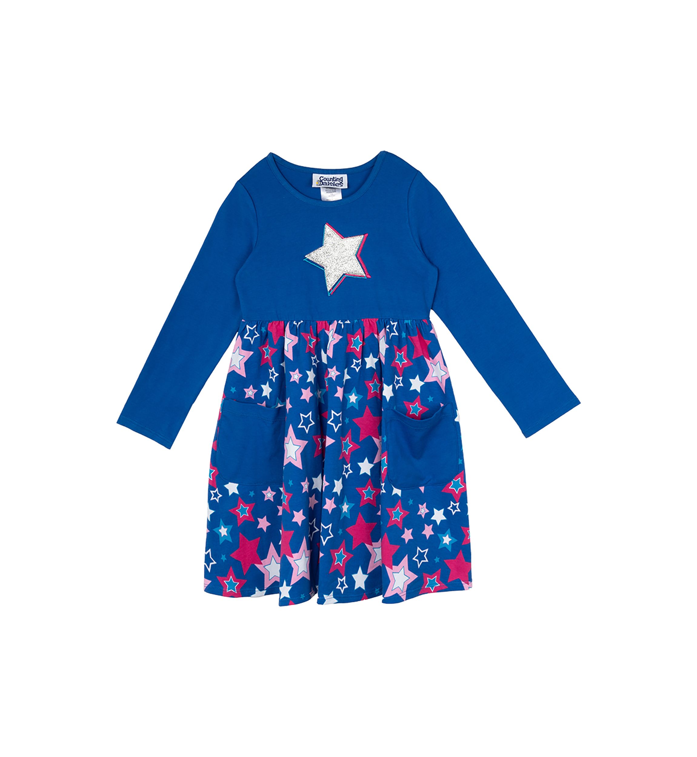Toddler Girls Star Printed Dress