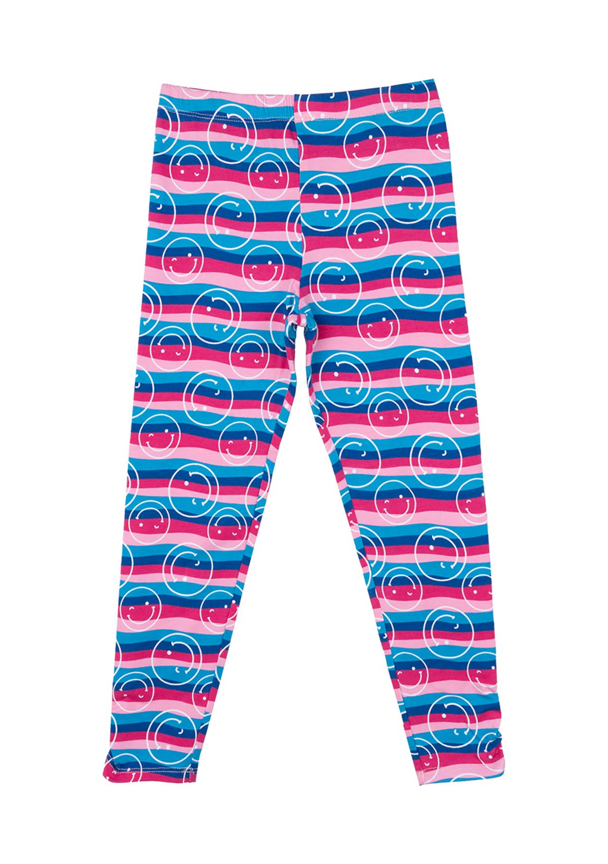 Toddler Girls Smiley Printed Leggings