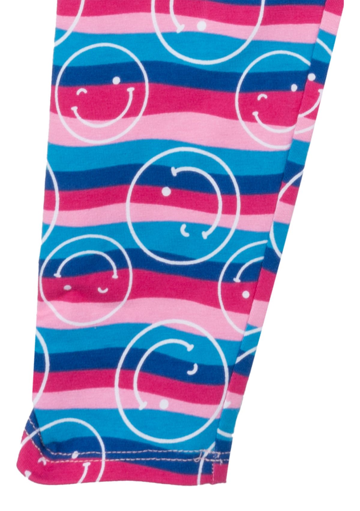 Toddler Girls Smiley Printed Leggings