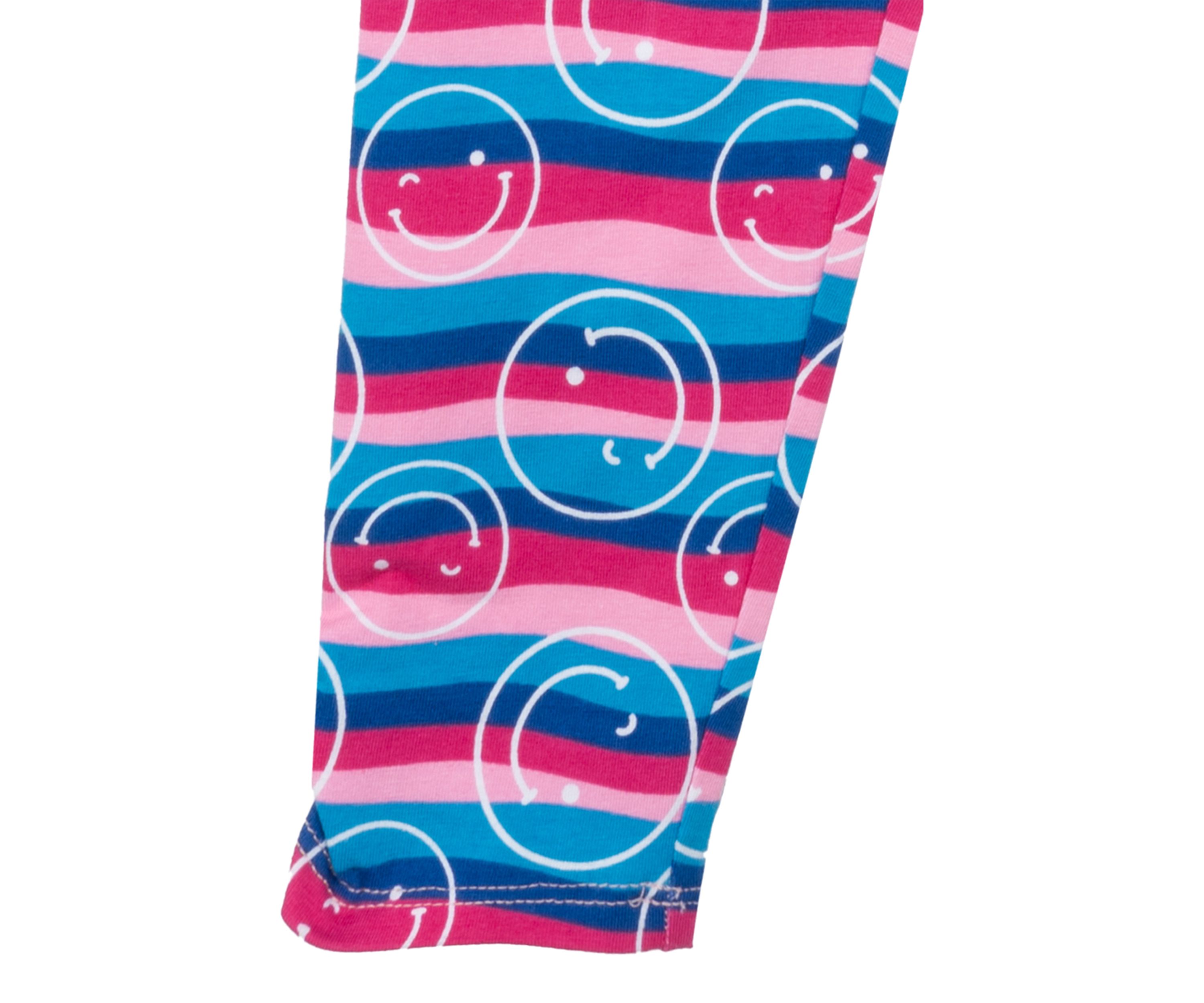 Toddler Girls Smiley Printed Leggings