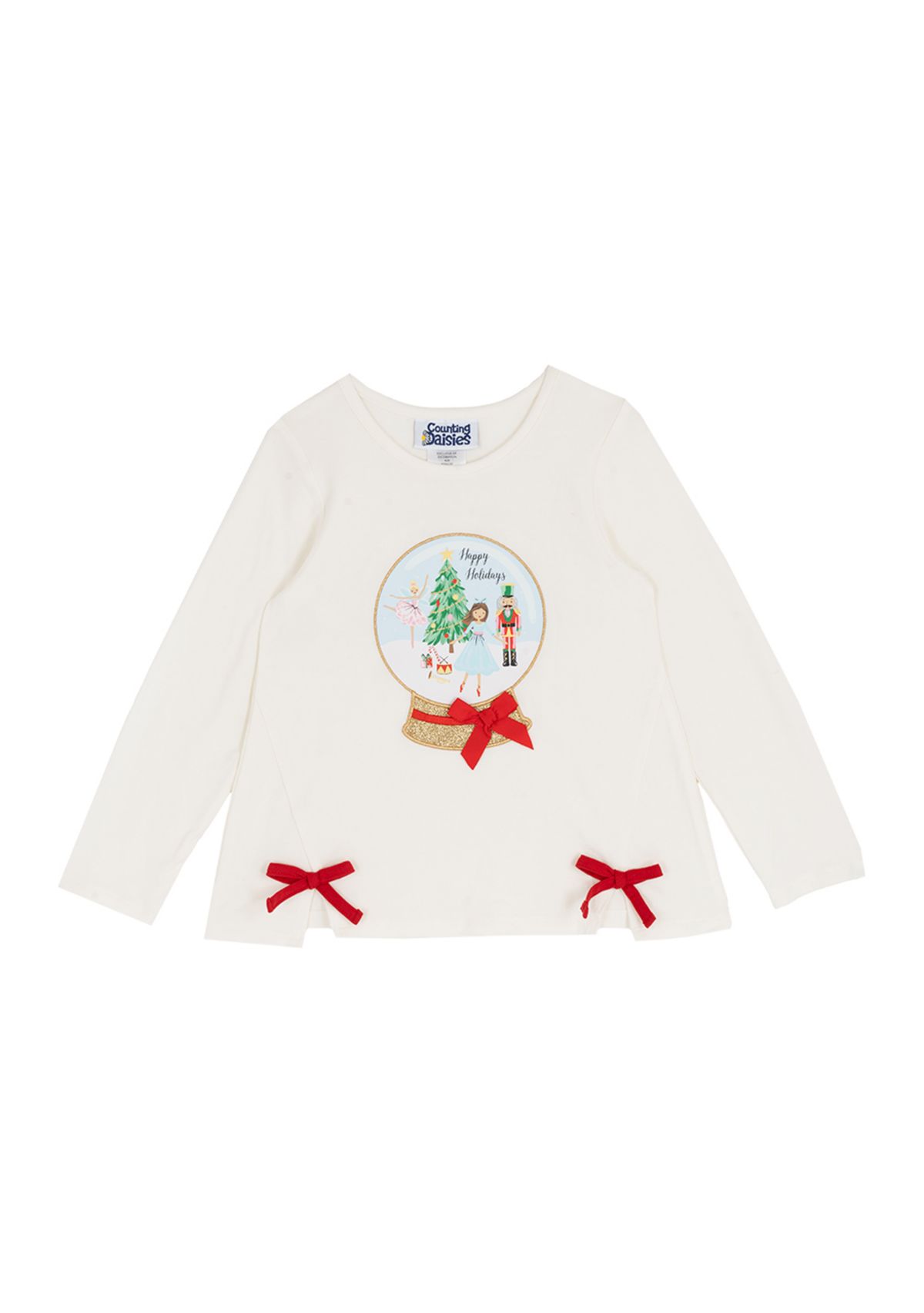 Toddler Girls Long Sleeve Nutcracker T-Shirt 