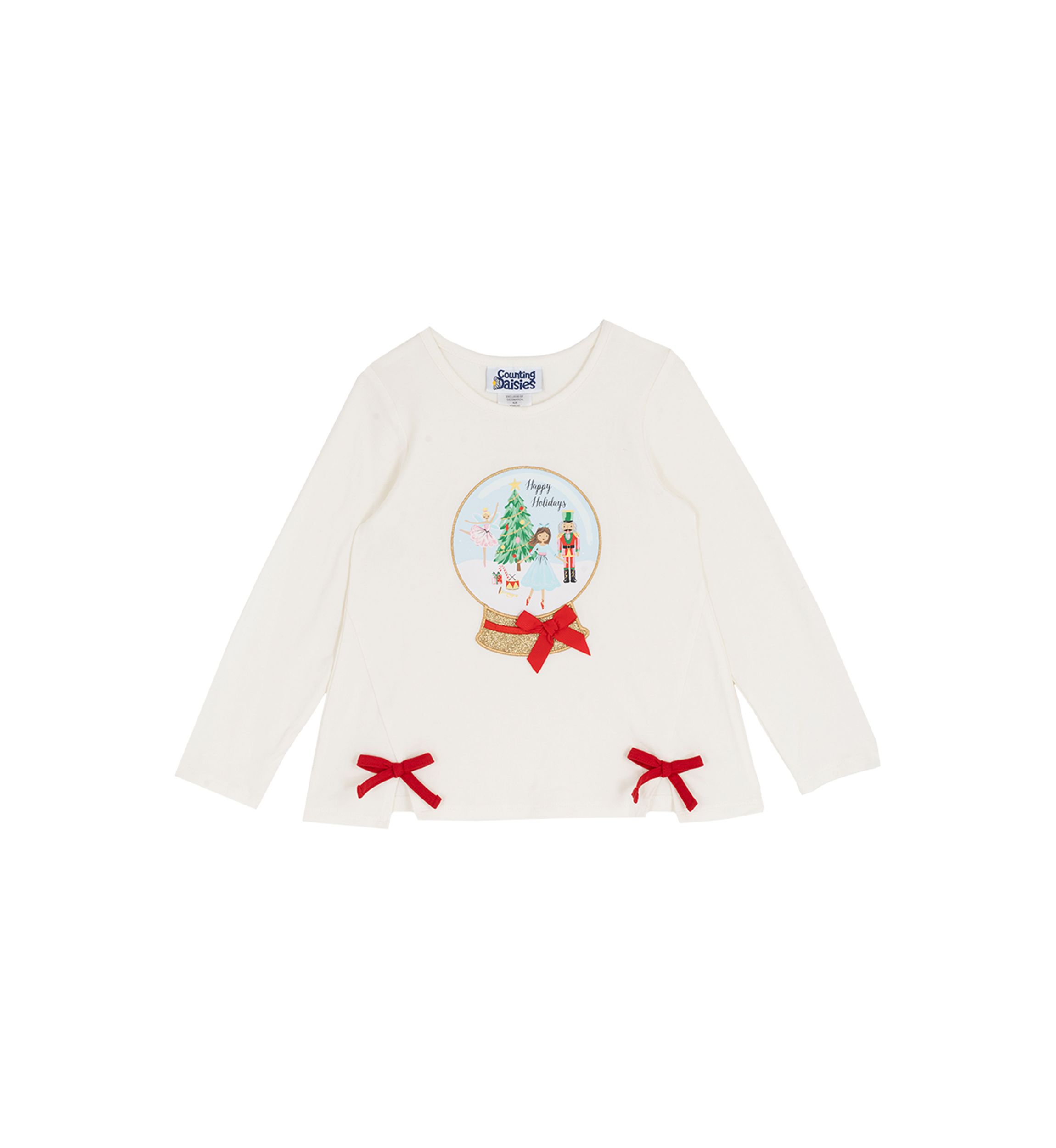 Toddler Girls Long Sleeve Nutcracker T-Shirt 