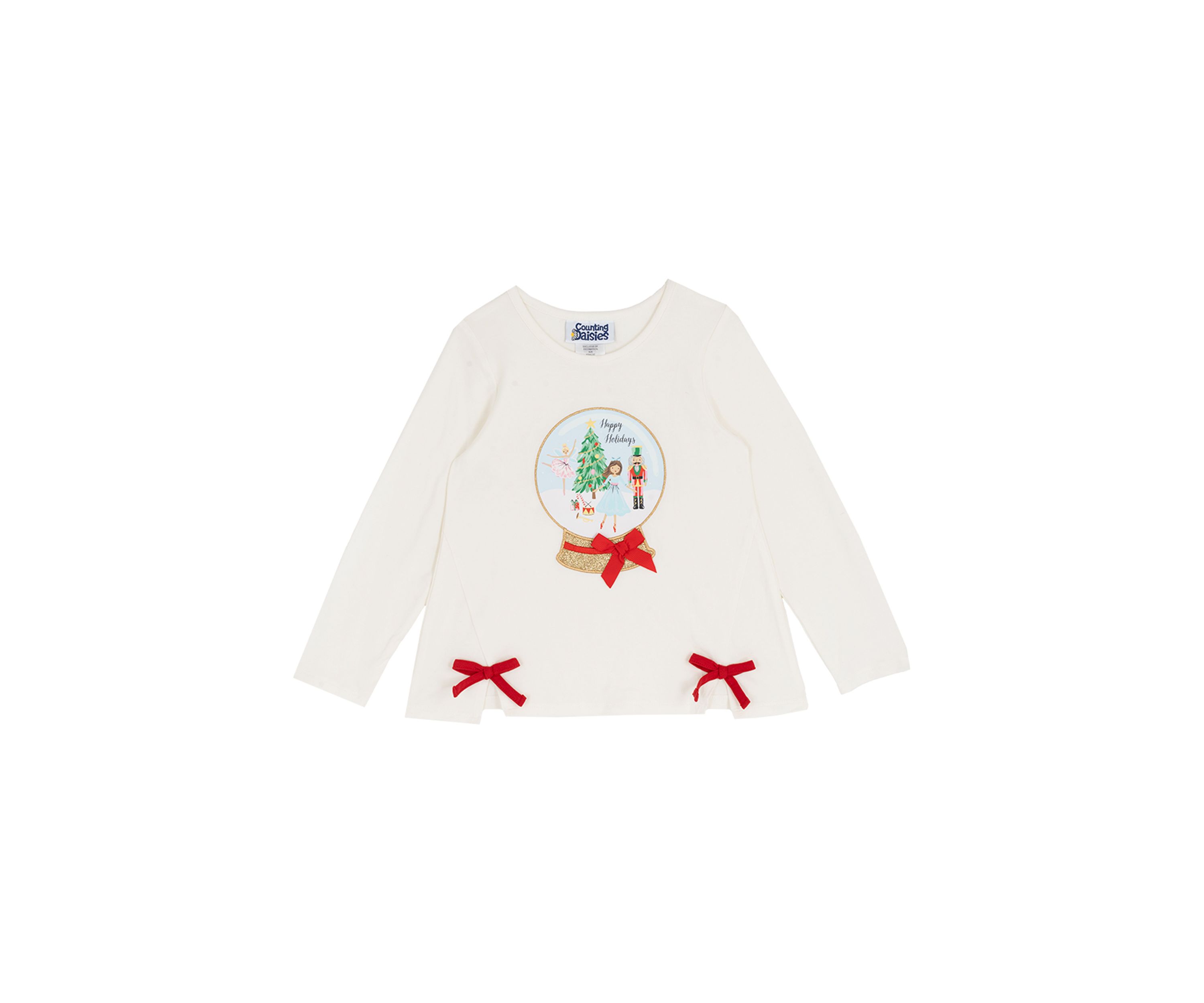 Toddler Girls Long Sleeve Nutcracker T-Shirt 