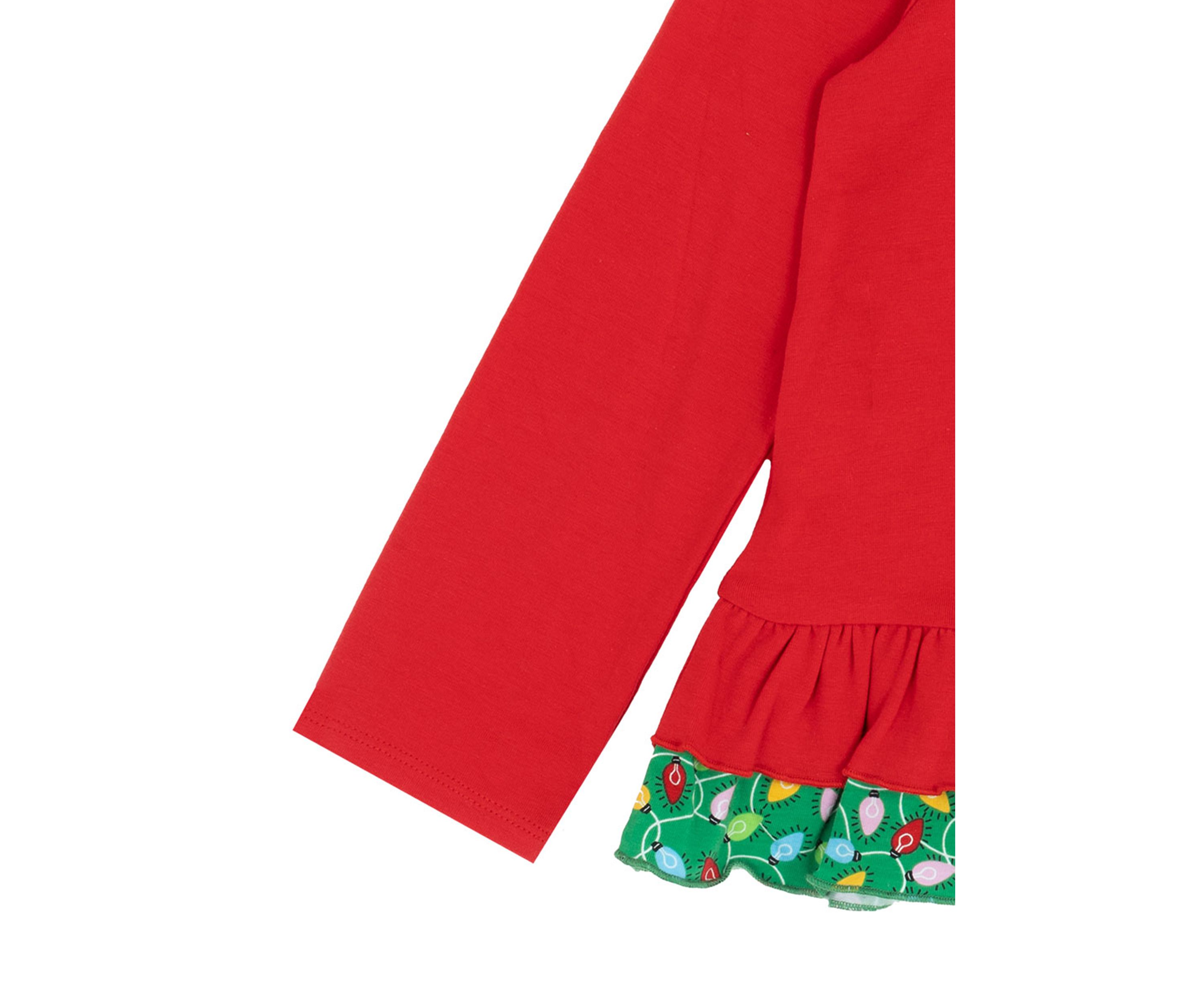 Toddler Girls Long Sleeve Tree Graphic T-Shirt
