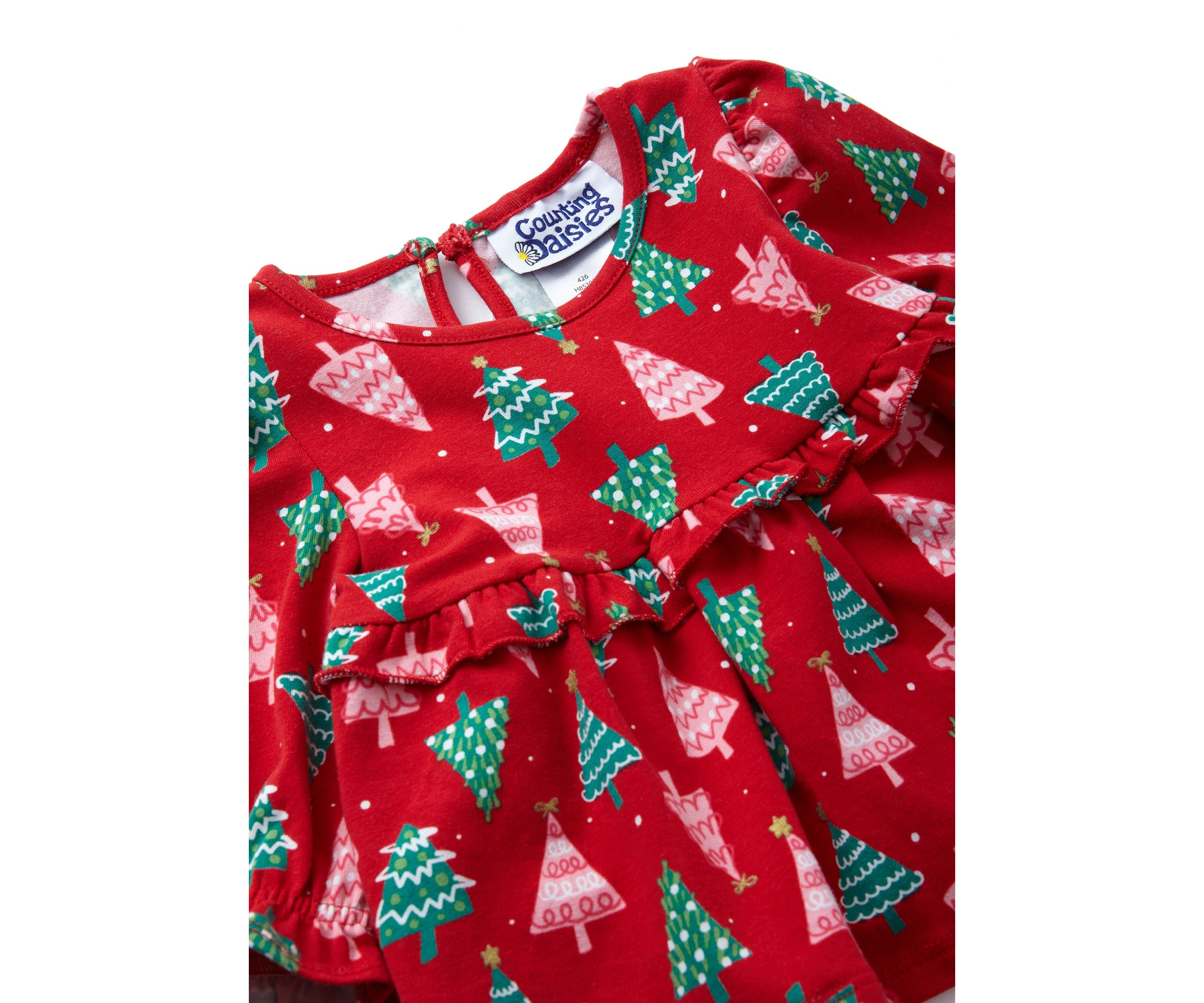 Baby Girls Printed Top and Leggings Set
