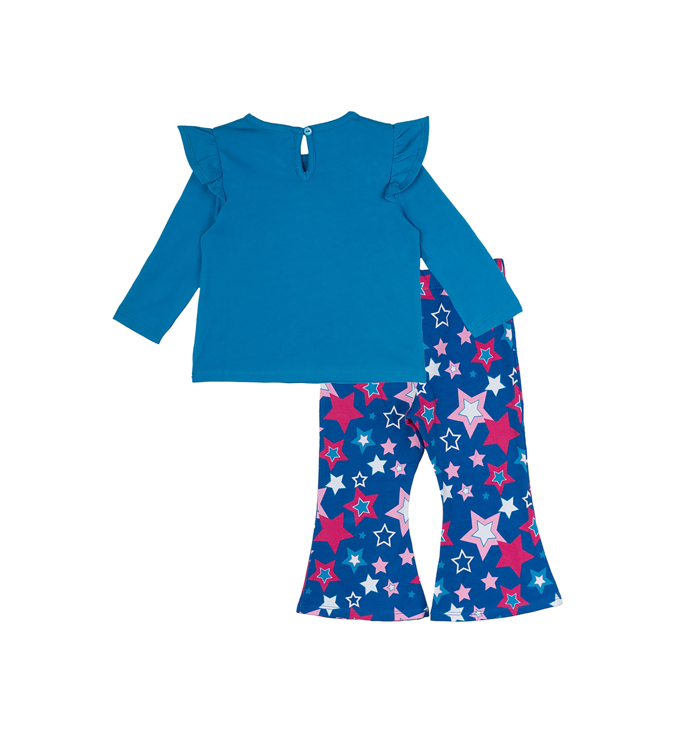 Baby Girls Star Appliqué Top and Leggings Set