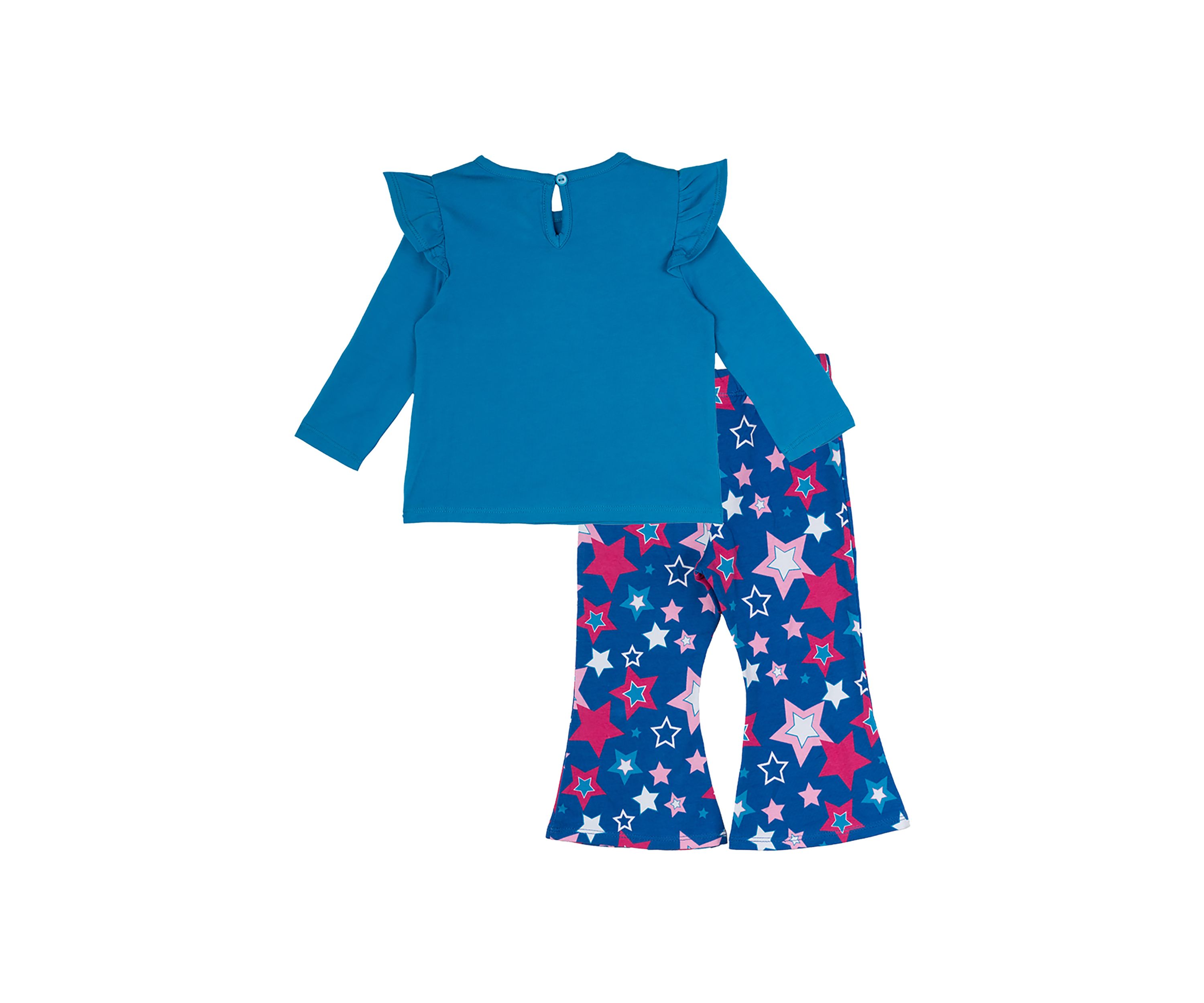 Baby Girls Star Appliqué Top and Leggings Set