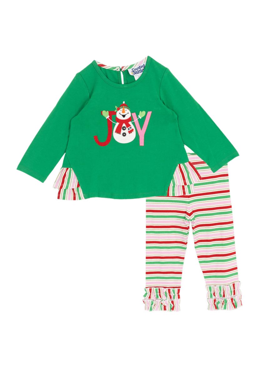 Baby Girls Festive Legging Set