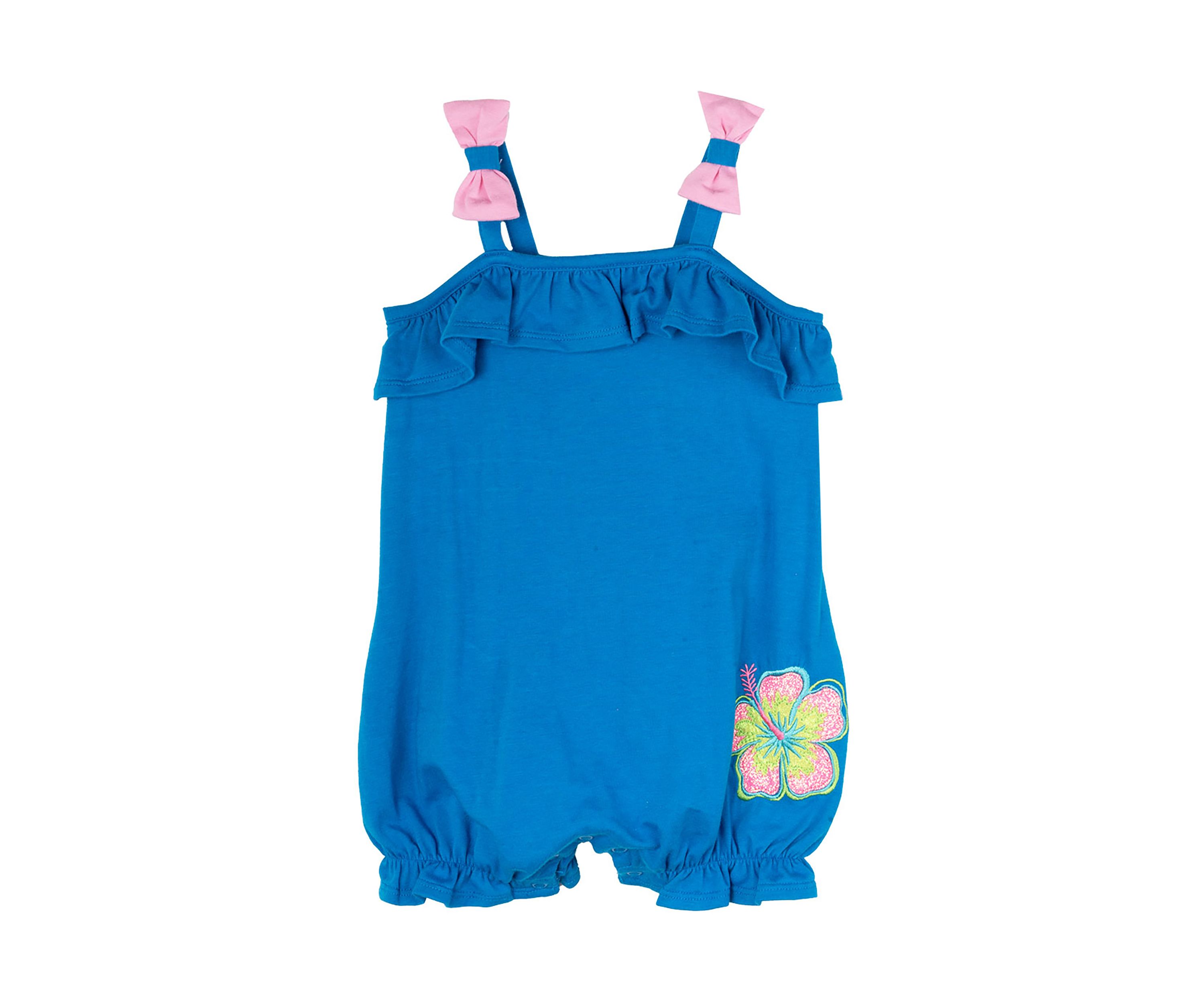 Baby Girl Tank Floral Romper