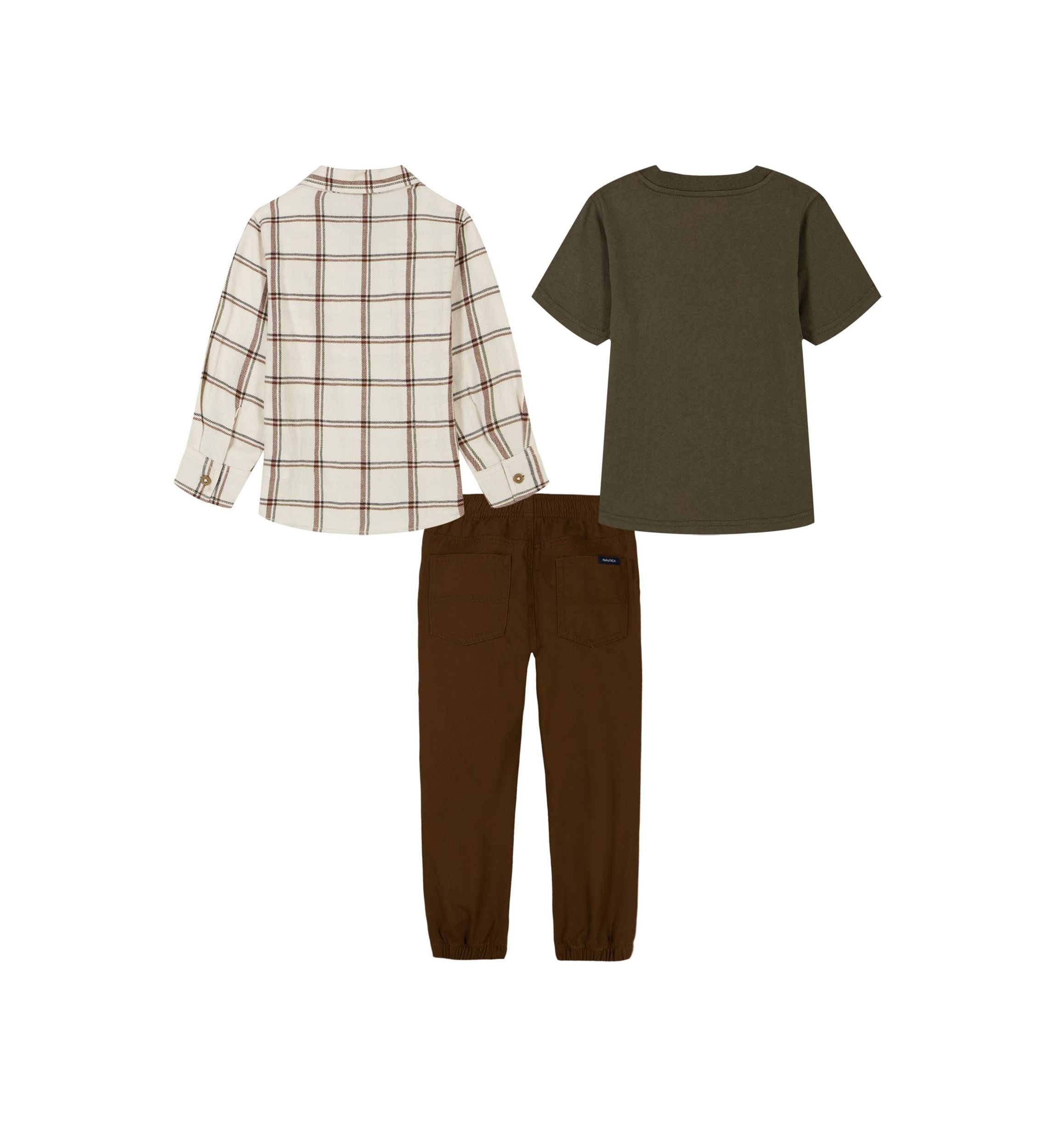 Toddler Boys 3 Piece Woven Pants Set