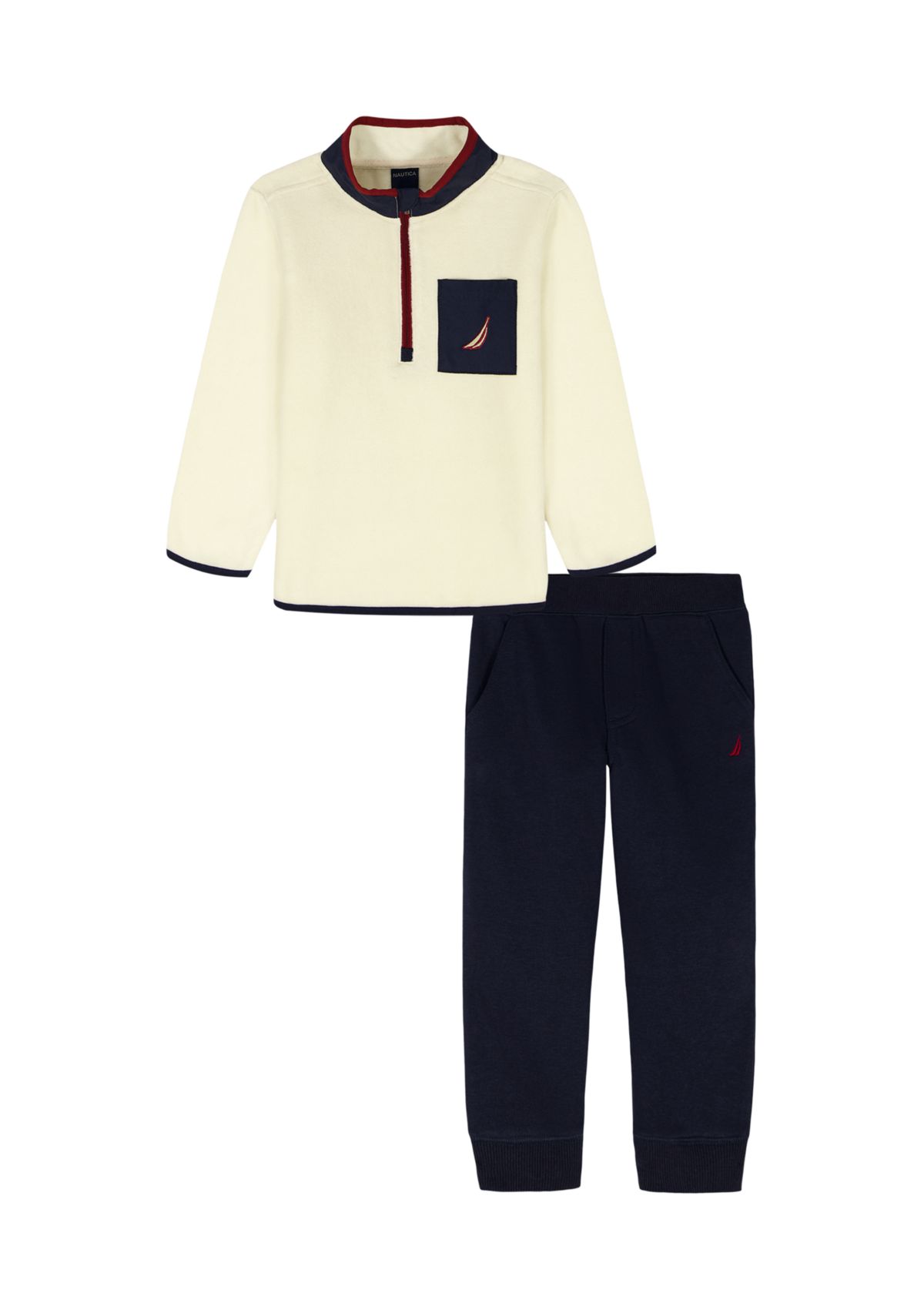 Baby Boys 2-Piece Fleece Jogger Set 