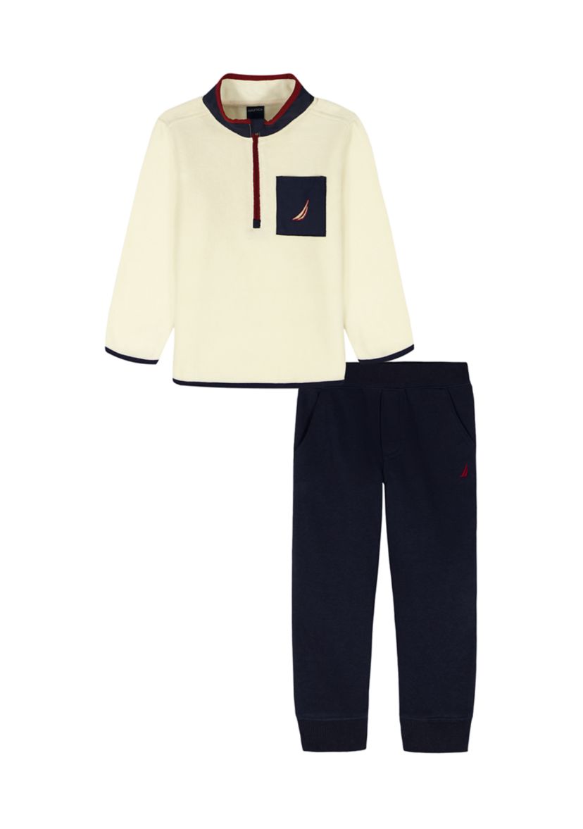 Baby Boys 2-Piece Fleece Jogger Set 