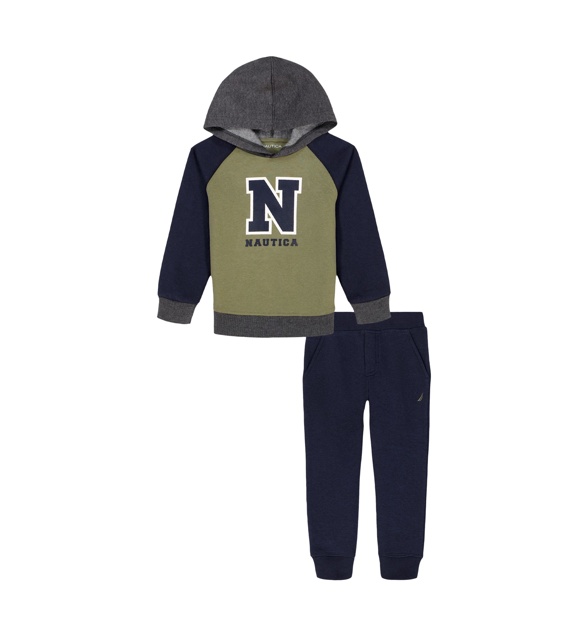 Toddler Boys Two Piece Fleece Jogger Set