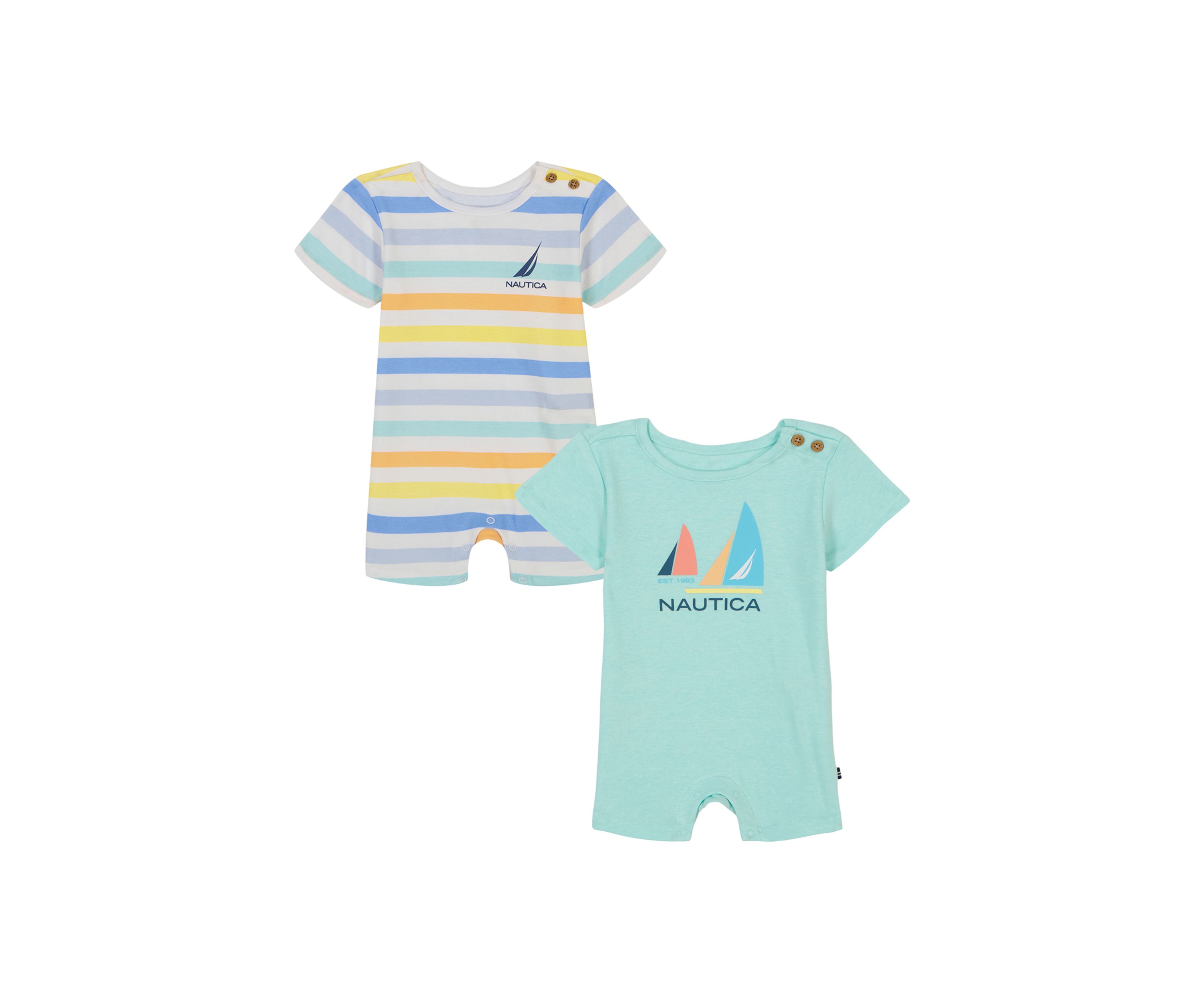 Baby Boys Romper Set - 2 Pack